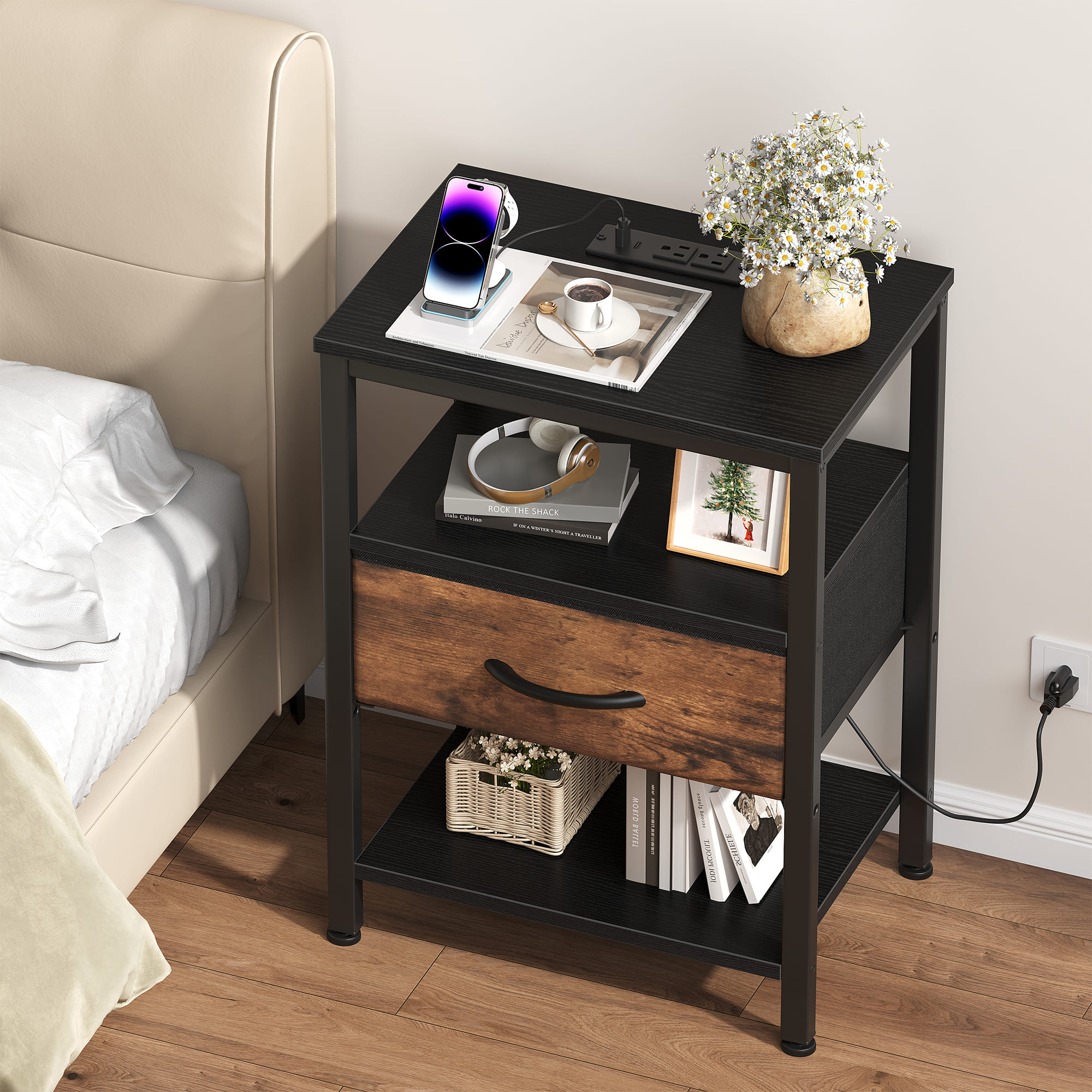 Sweetcrispy L-FB-CTG1C0D-BKRT1 nightstands - View #2