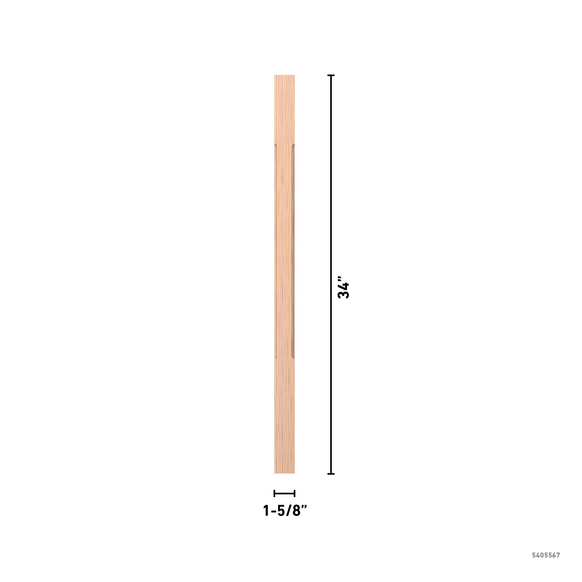 L.J. Smith Stair Systems LJC-5360-H 34 Interior-Stairpart-Balusters - View #4