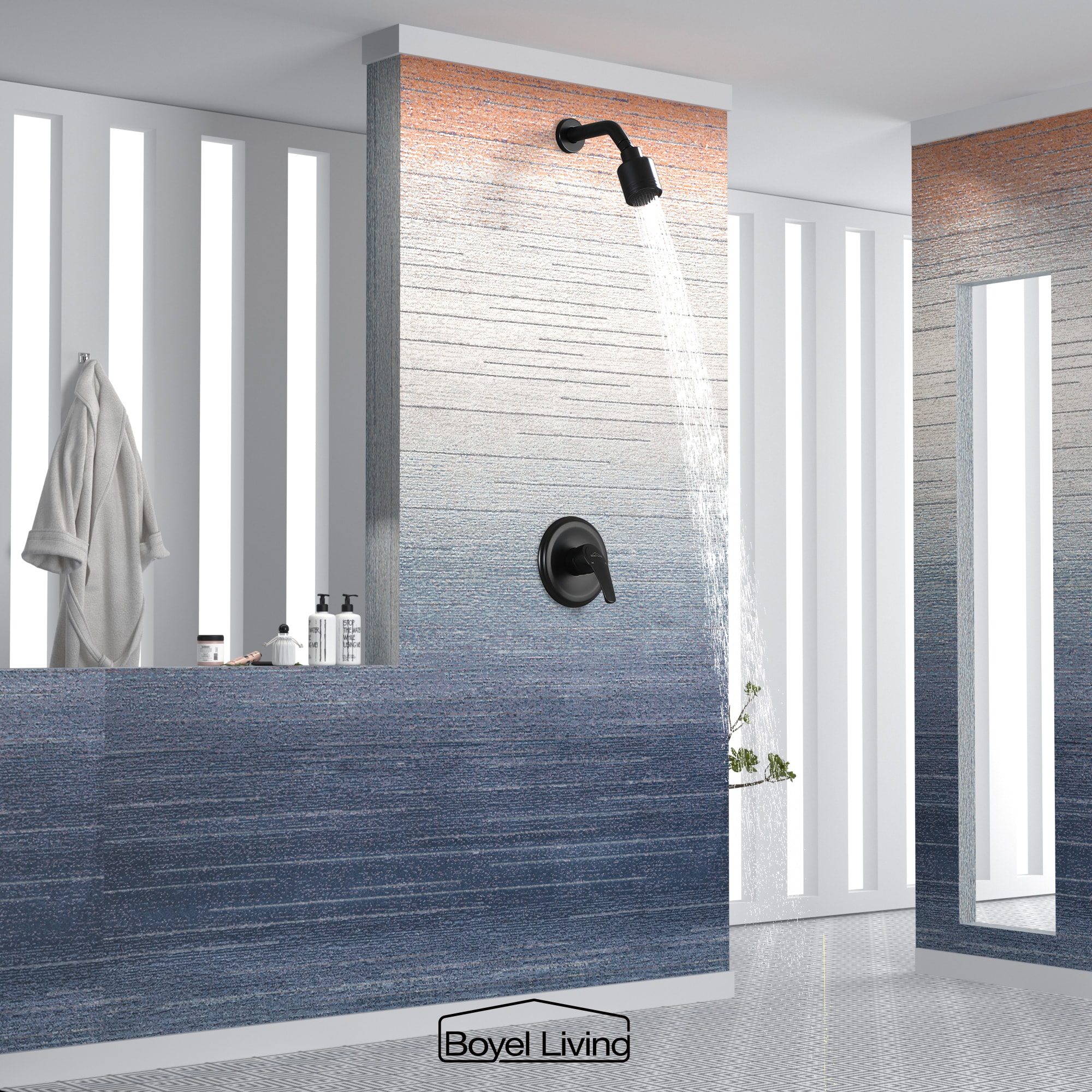Clihome SMD-88010B Showerhead-Bar-Panels - View #4