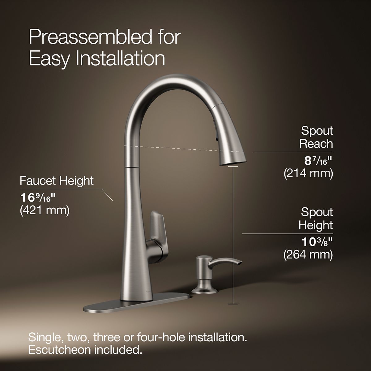 KOHLER R33444-SD-VS Kitchen-Faucets - View #3