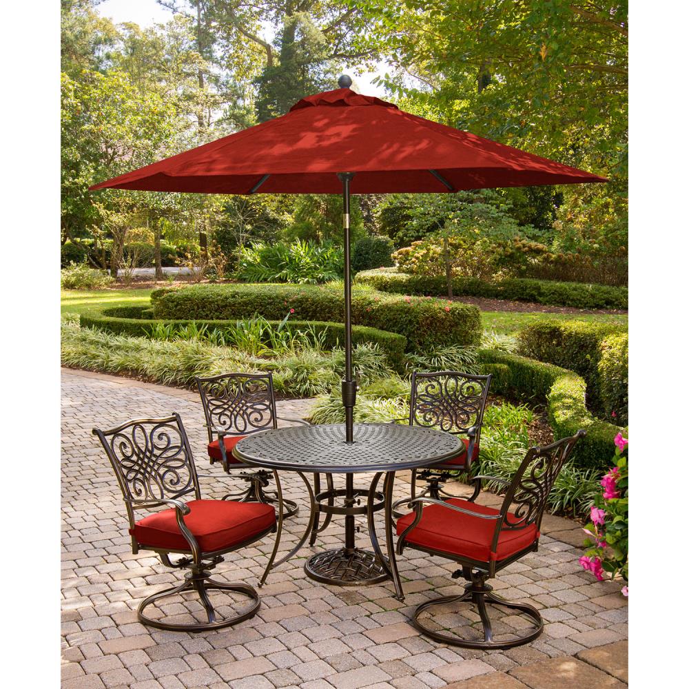 Hanover TRADITIONS5PCSW-SU-R Patio-Dining-Sets - View #11