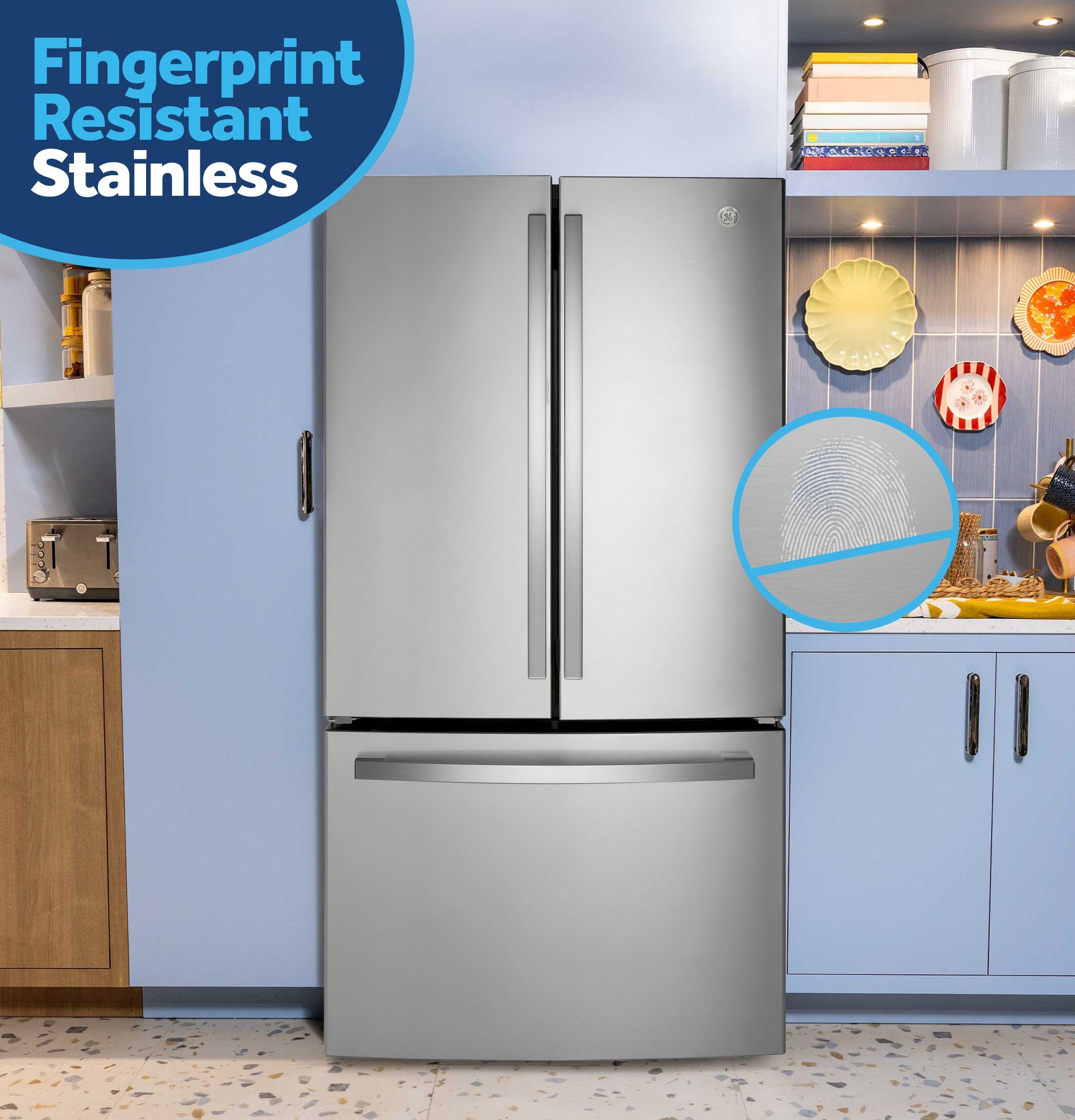 GE GNE27JYMFS French-Door-Refrigerators - View #16
