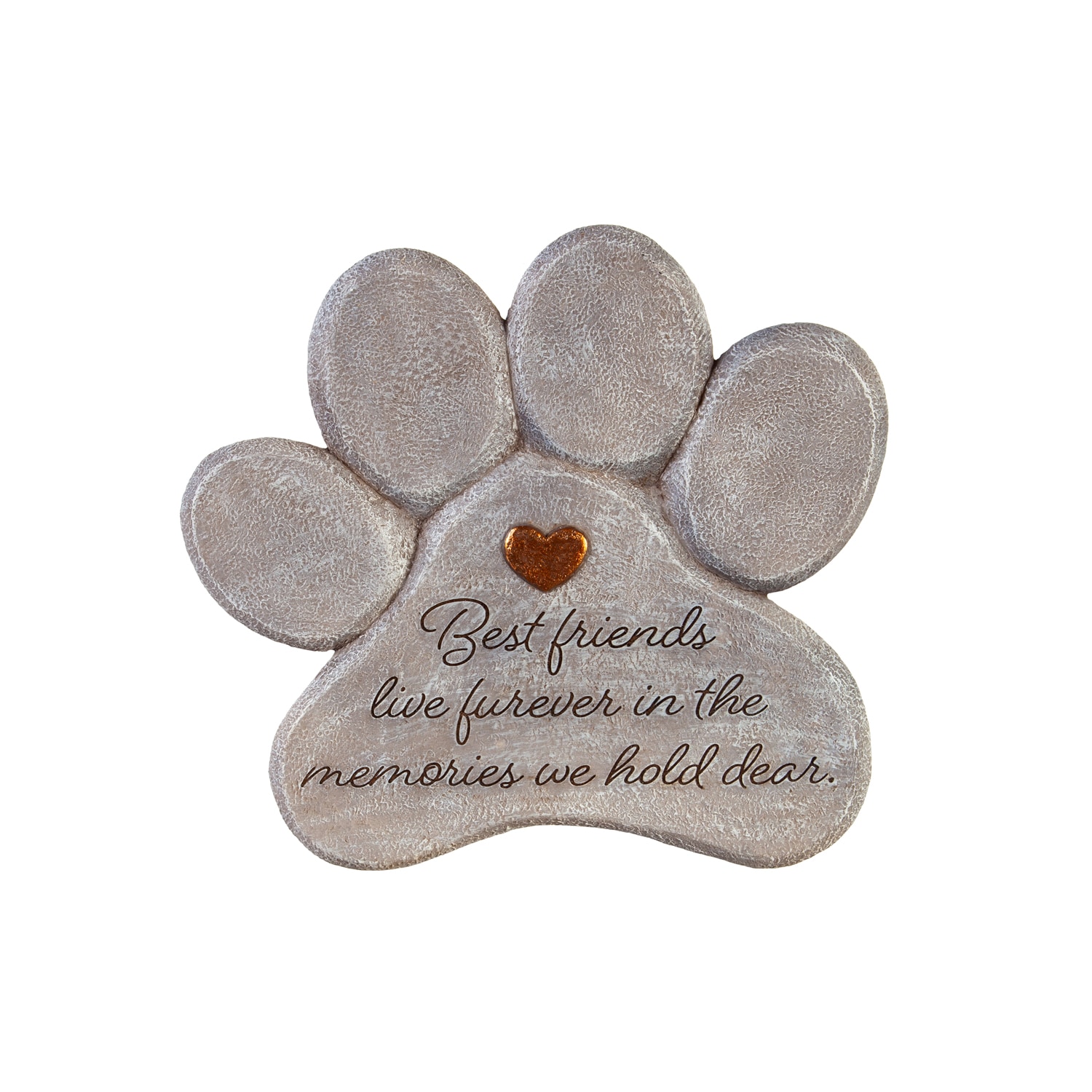Evergreen 84G2961 11.02-Inches L x 11.02-Inches W x 0.39-Inches H Irregular Tan Resin Stepping stone