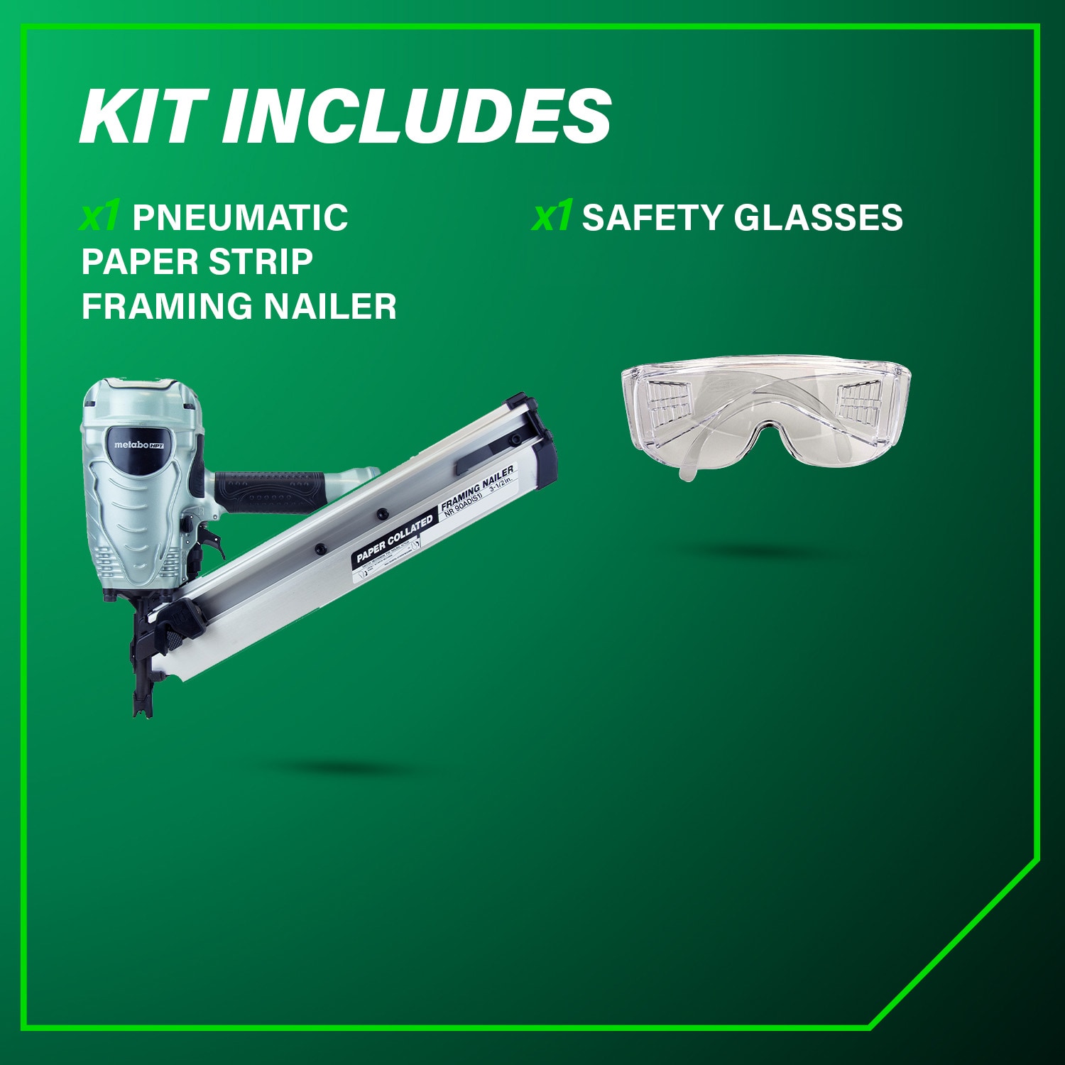 Metabo HPT NR90ADS1M Cordless-Nailer - View #6