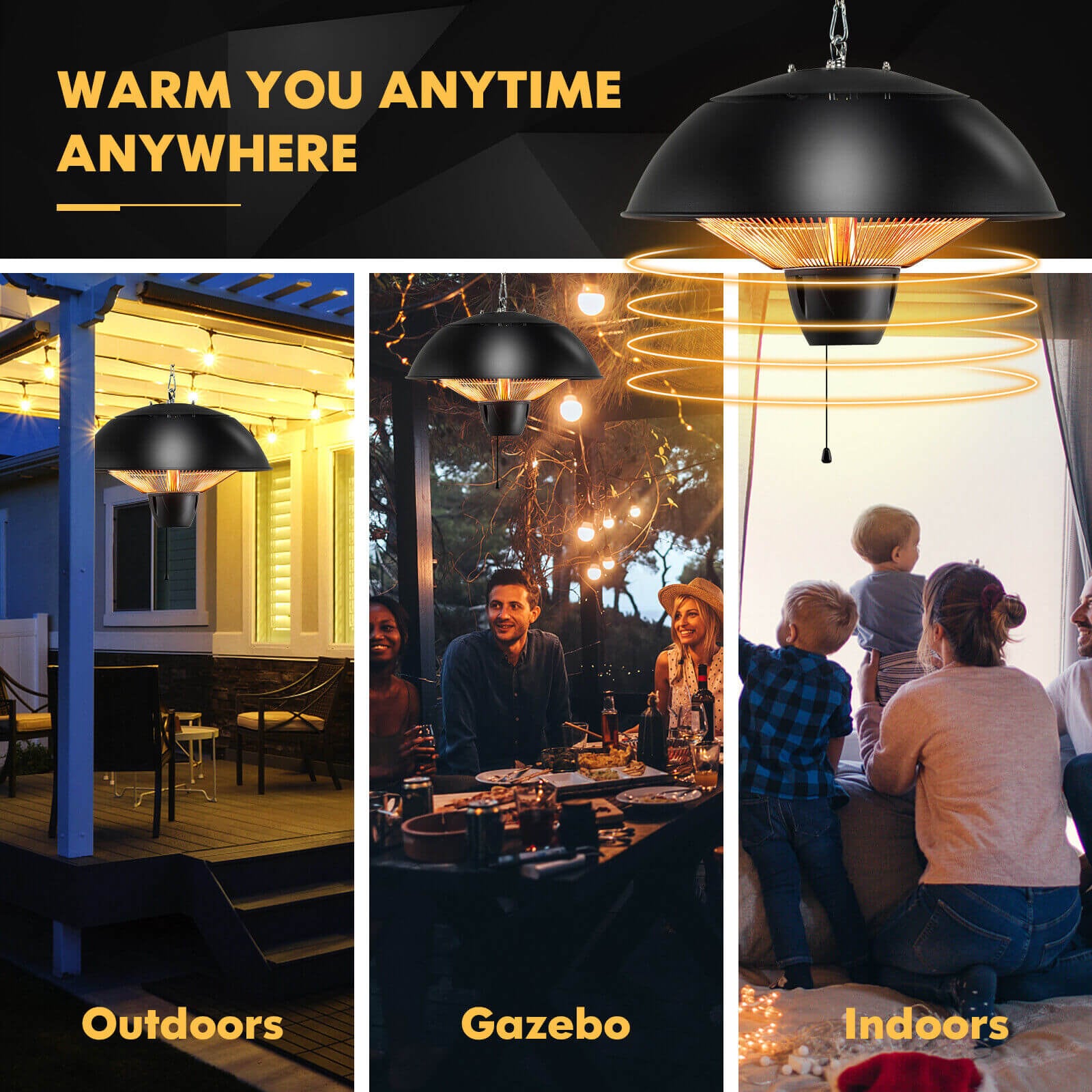 SUGIFT LW018SUGHY1379 Outdoor-Electric-Patio-Heaters - View #5