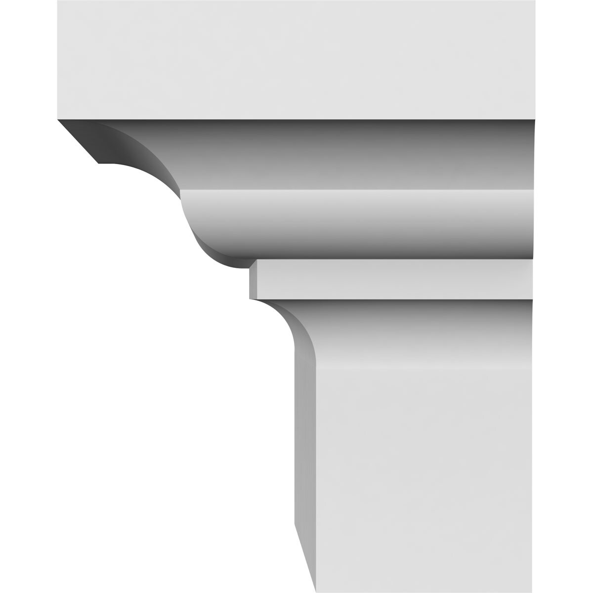 Ekena Millwork CRH05X64ST Exterior-Window-Trim - View #4