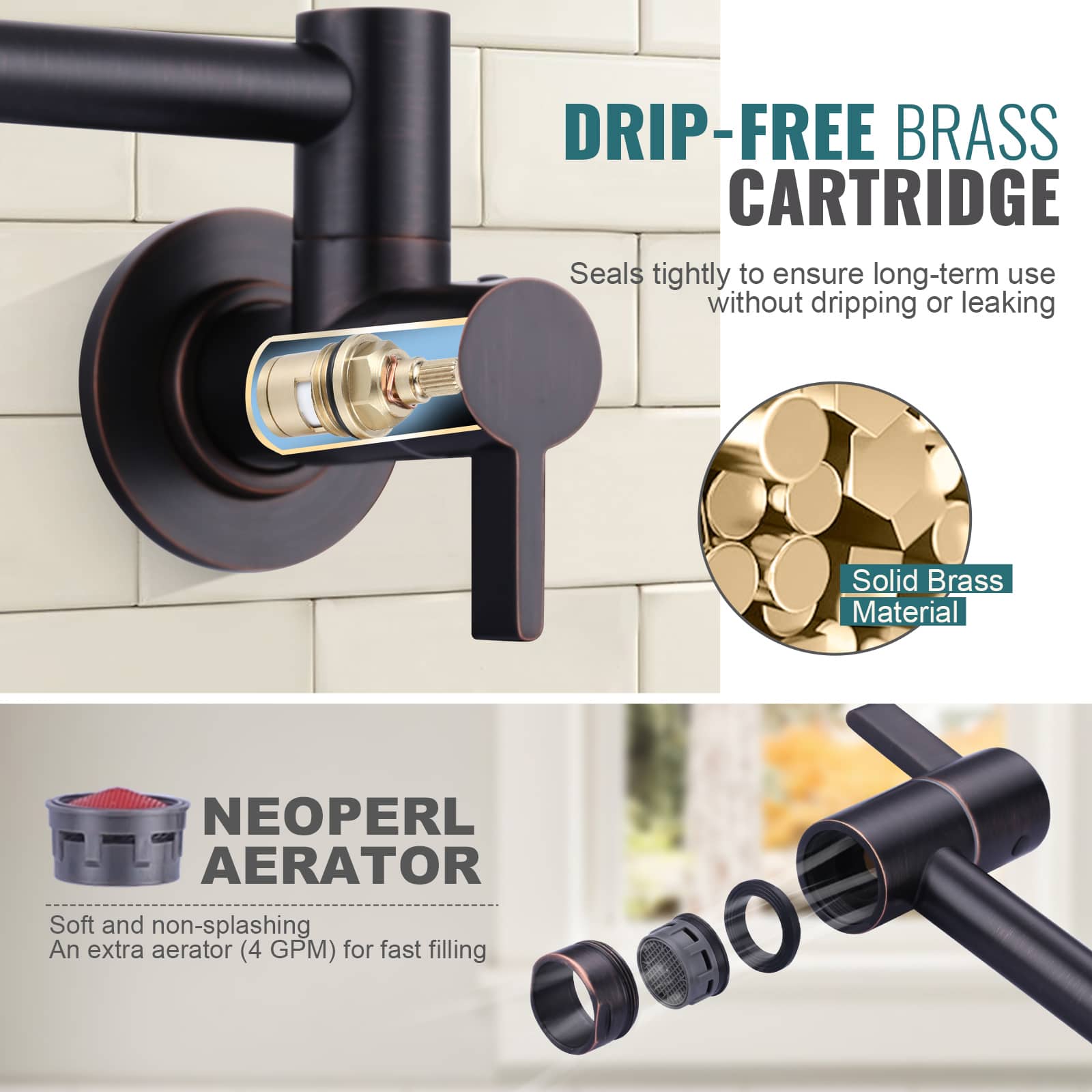 ARCORA AR7105900RB Kitchen-Faucets - Thumbnail View #3