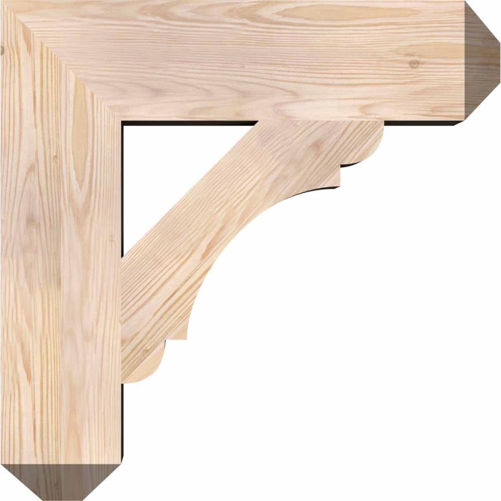 Ekena Millwork BKT06X24X24OLY04SDF Exterior-Brackets-Braces - View #3