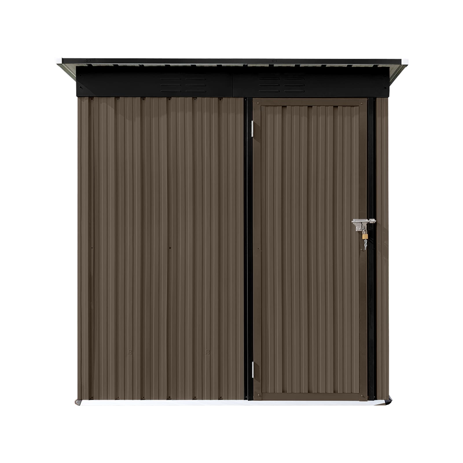 Flynama V-113462 5.1-Feet x 3.7-Feet Aluminum Storage Shed