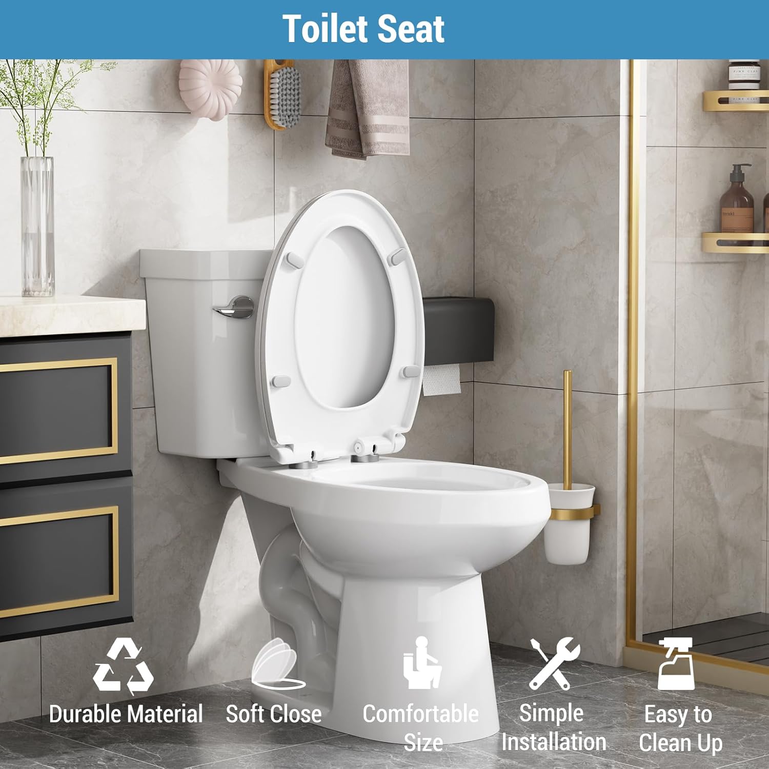 Qeetex DHZ-PHO-16EXDA3Y Toilet-Bowls - View #7