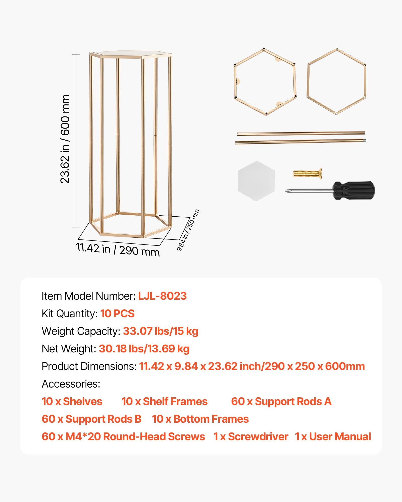 Mecale YAS-68CDR4 Plant-Stand - View #3