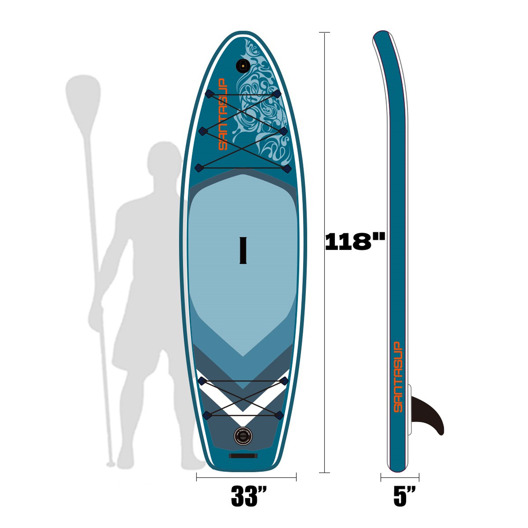 Gaierptone CRXBS89C0A5 Stand-Up-Paddle-Boards - View #12