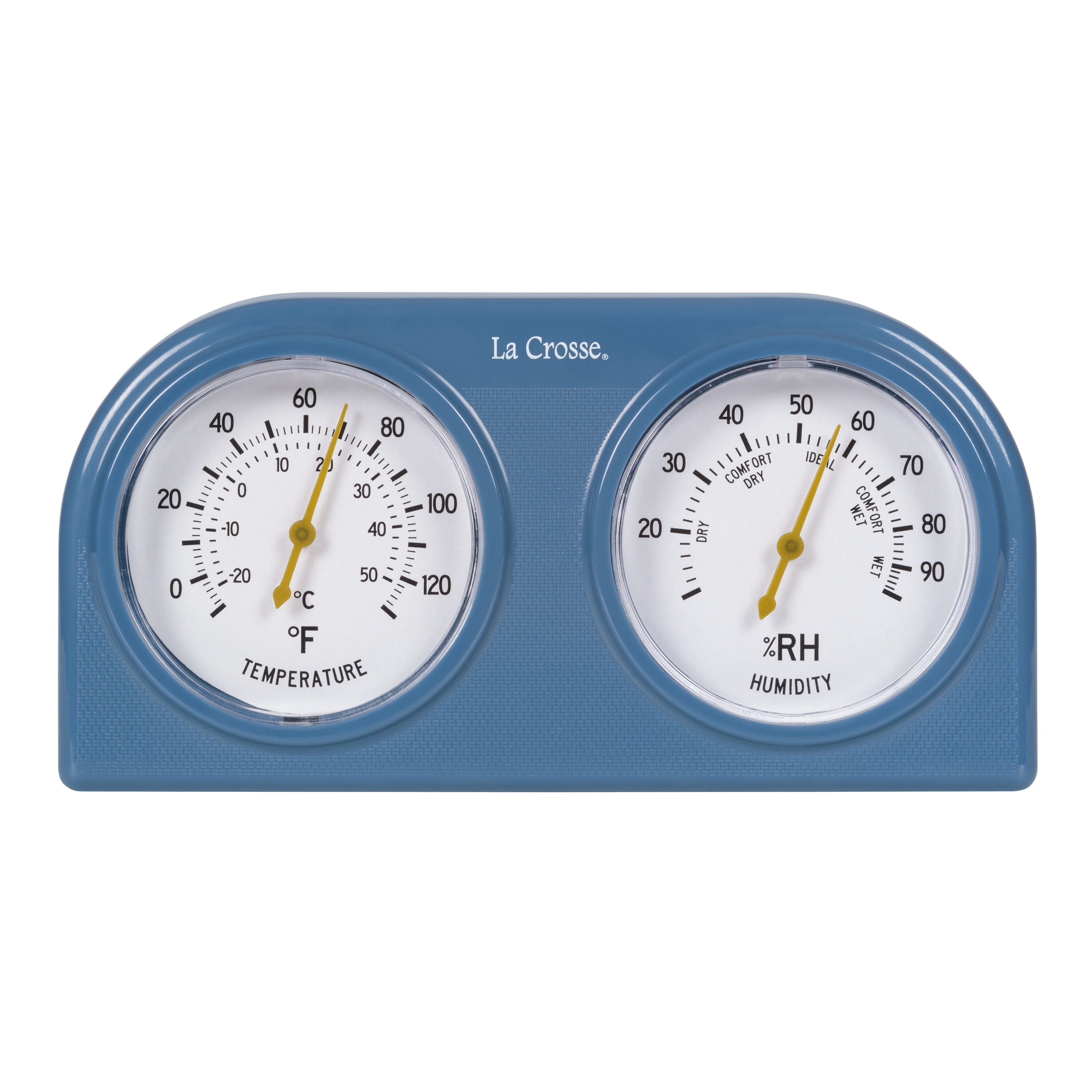 Large Metal 18 Inch Indoor Outdoor Home Patio Wall Clock Hygrometer Temperature  Gauge, 1 unit - Kroger