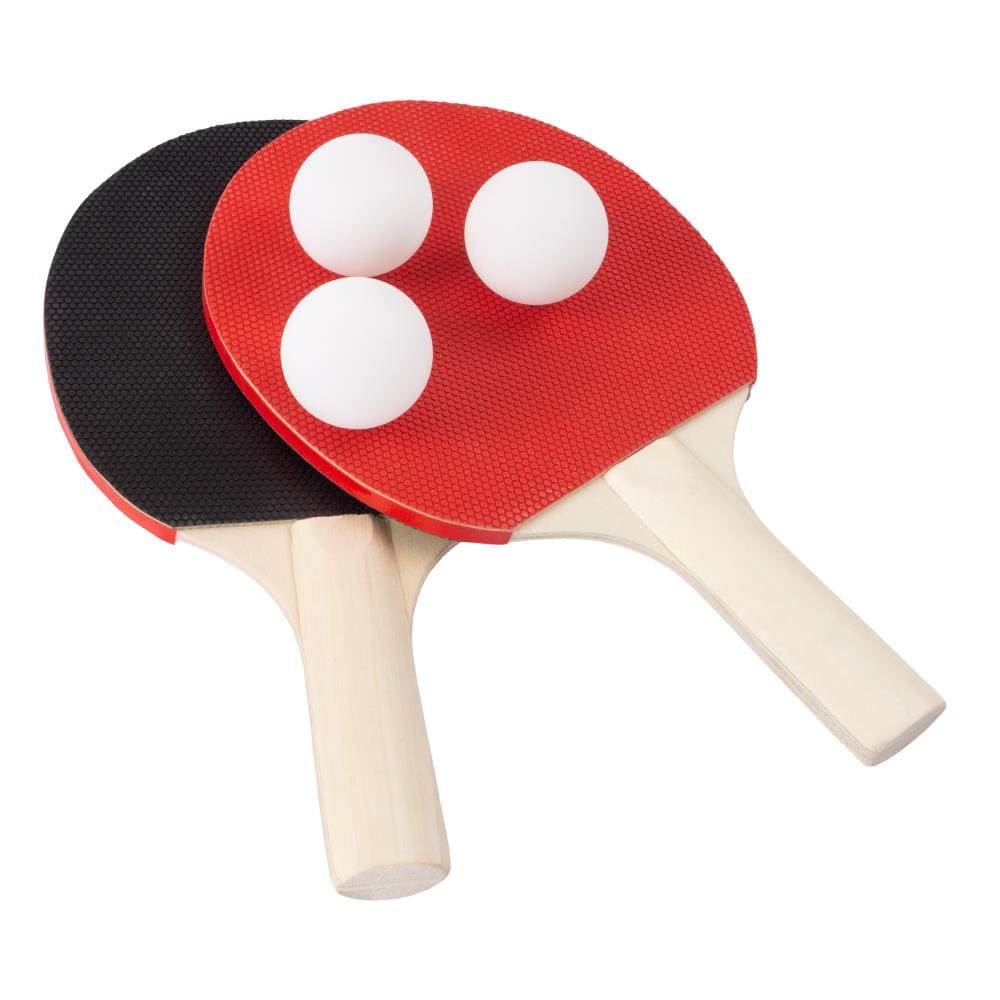 1 Set Mini Table Tennis Set Wooden Ping Pong Racket Table Portable