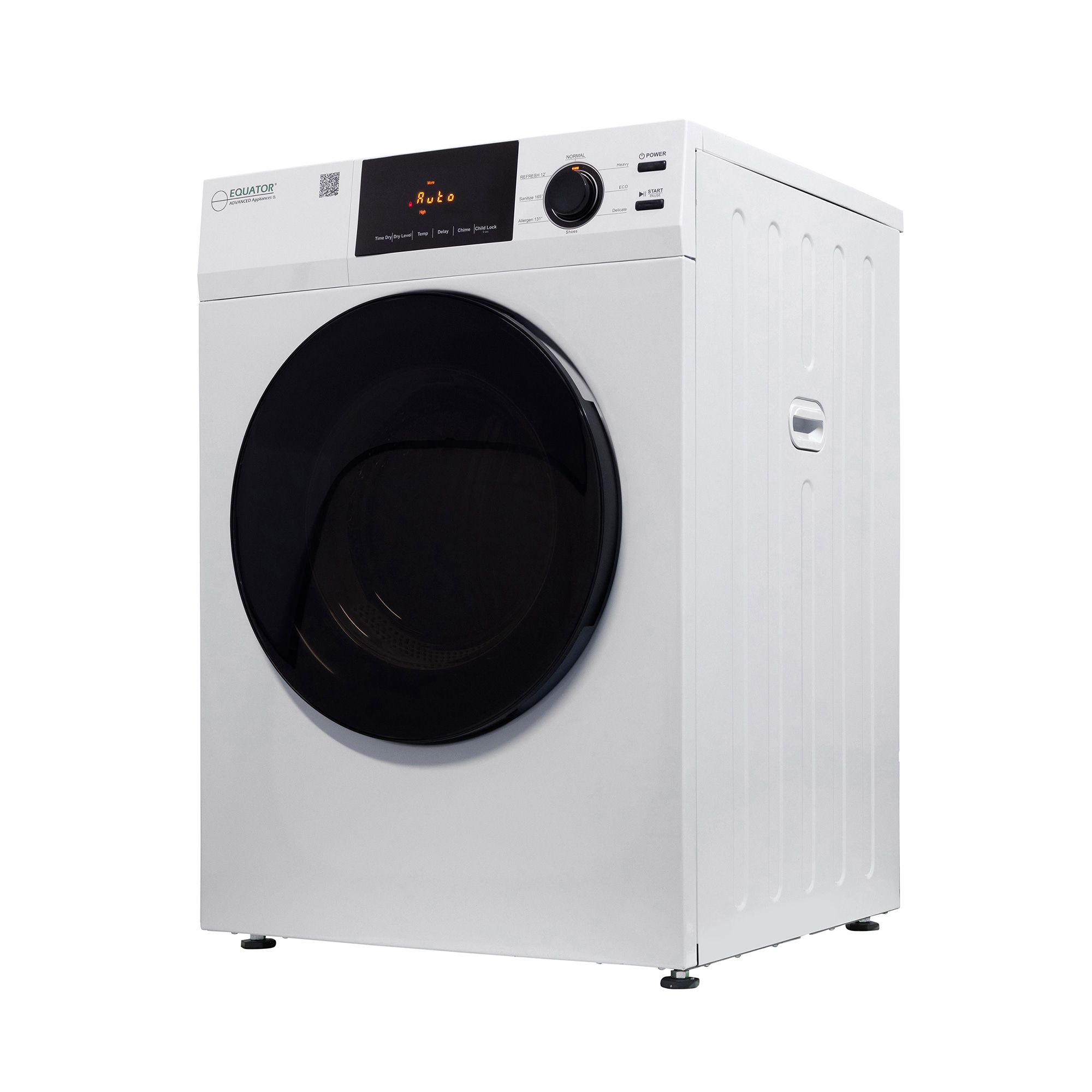 Equator 24" White Portable Vented Dryer with Moisture Sensing