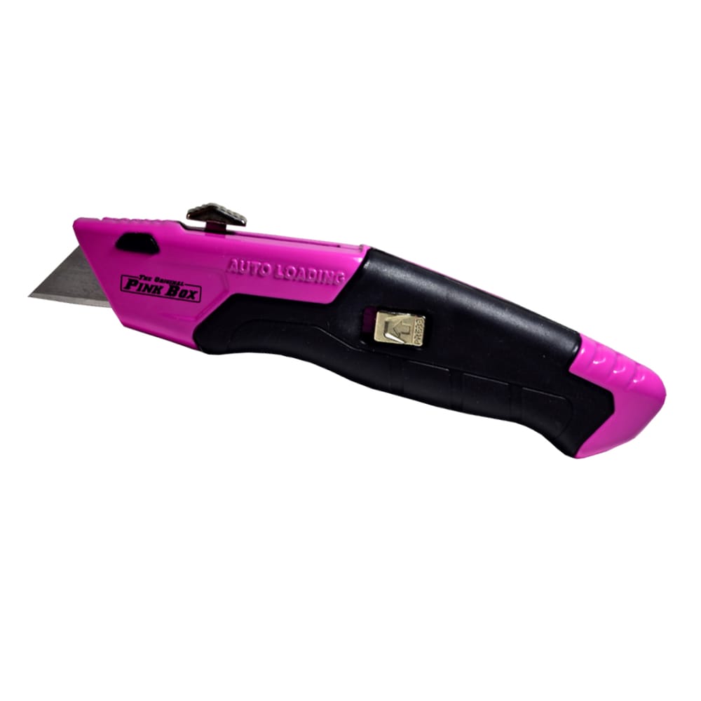 Hot Pawz Shop Light Pink Box Cutter Knife  Lightweight and Ergonomic  Design – Hot Pawz Packaging Tapes