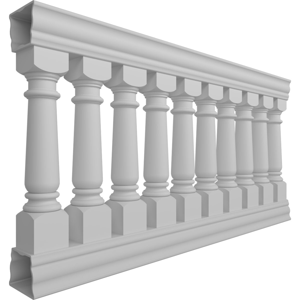 Ekena Millwork BALK40X072WED railings - View #3