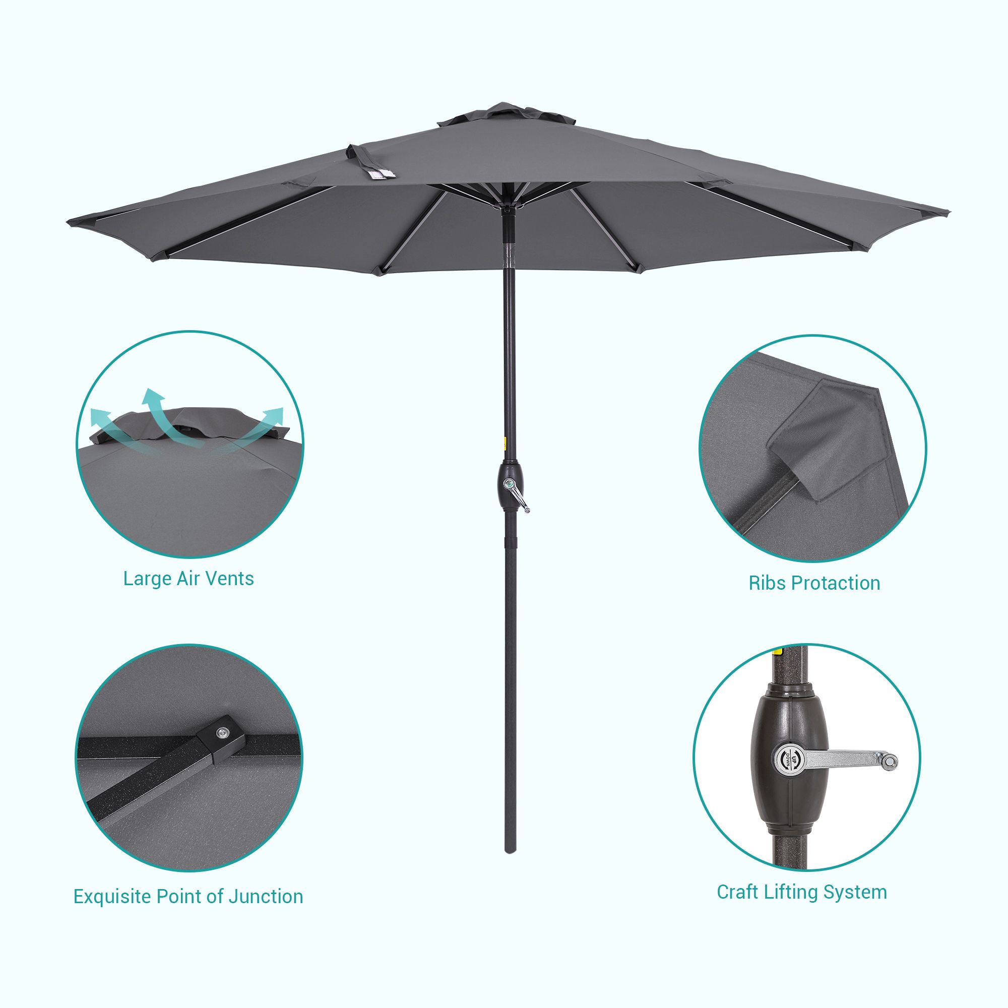 ACEGOSES LW-09A Umbrellas-2 - View #3