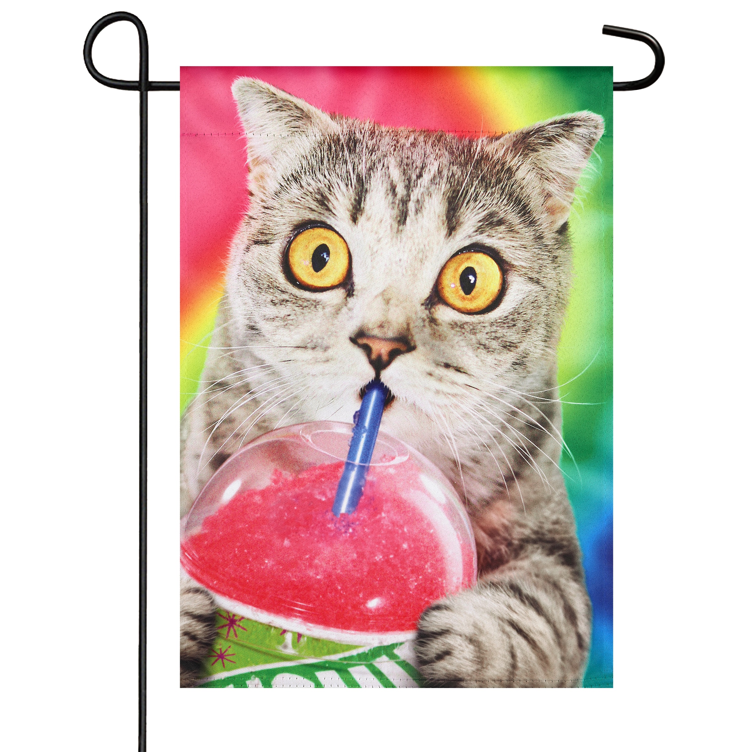 Style Selections ZLW14S12358 1-ft W x 1.5-ft H Cats Garden flag Kit