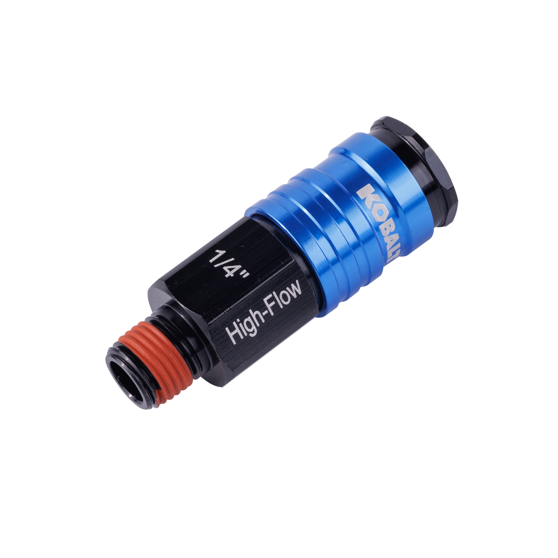 Kobalt 1/4-in High Flow Male Coupler- Aluminum