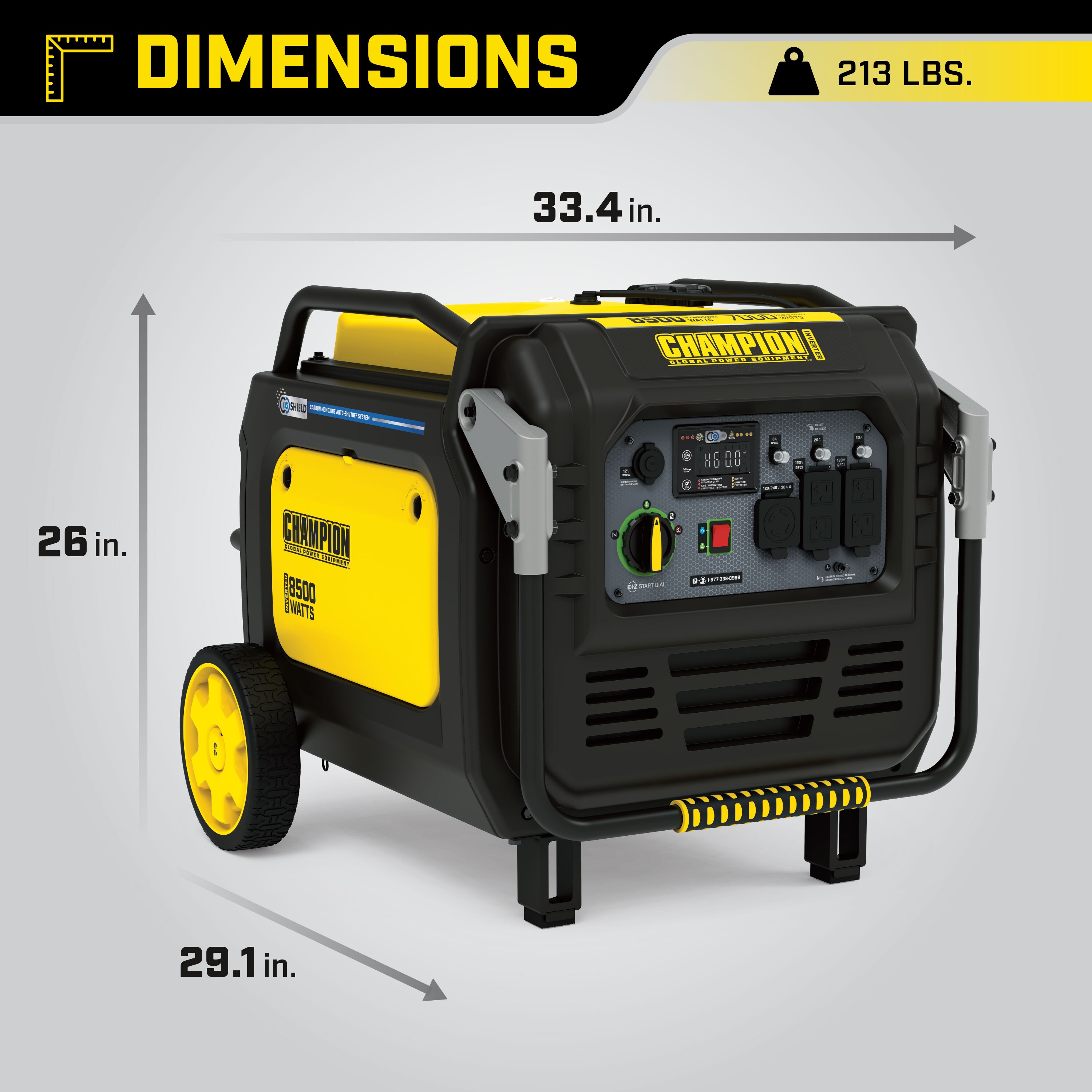 4500-Watt Open Frame Inverter - Champion Power Equipment