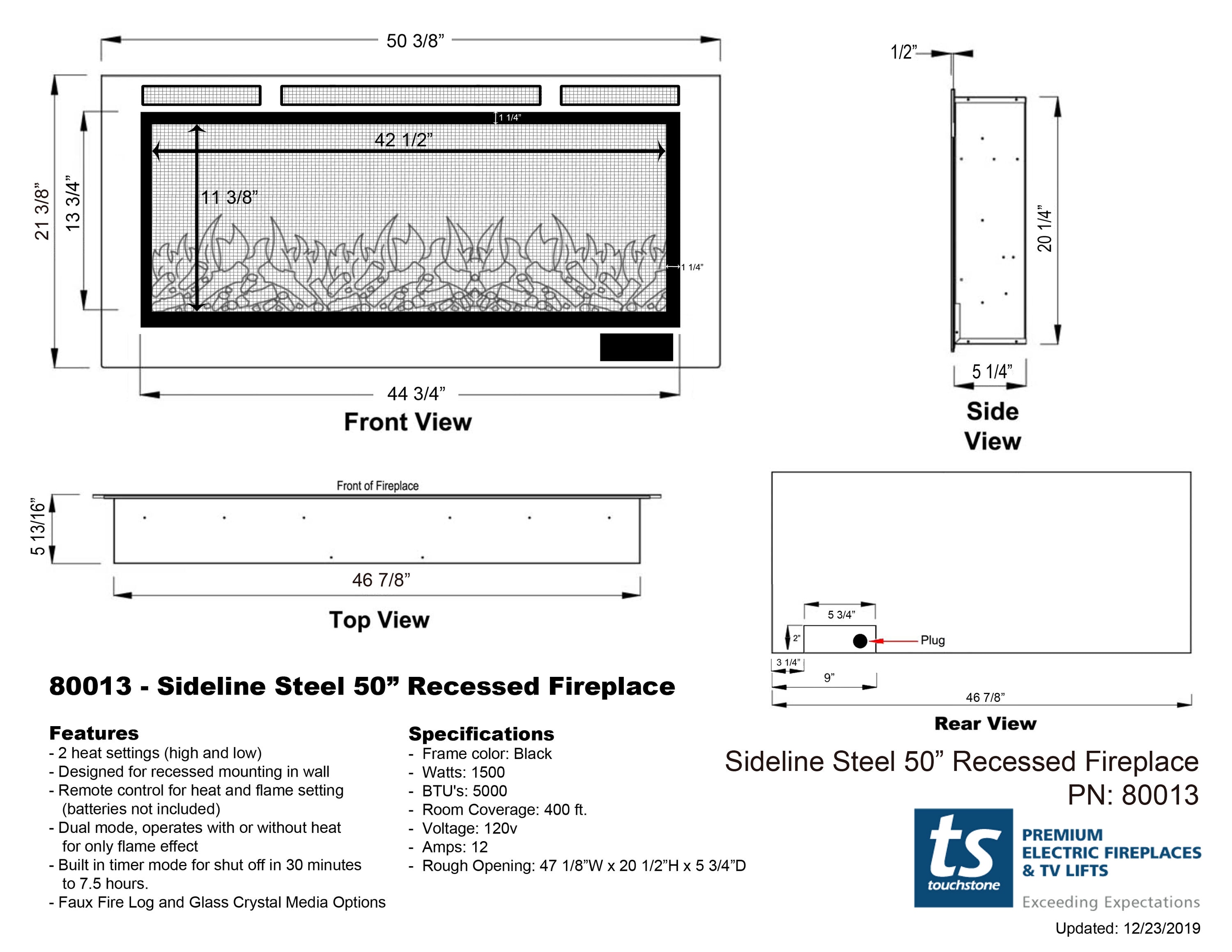 Touchstone 80013 Electric-Fireplaces - View #7