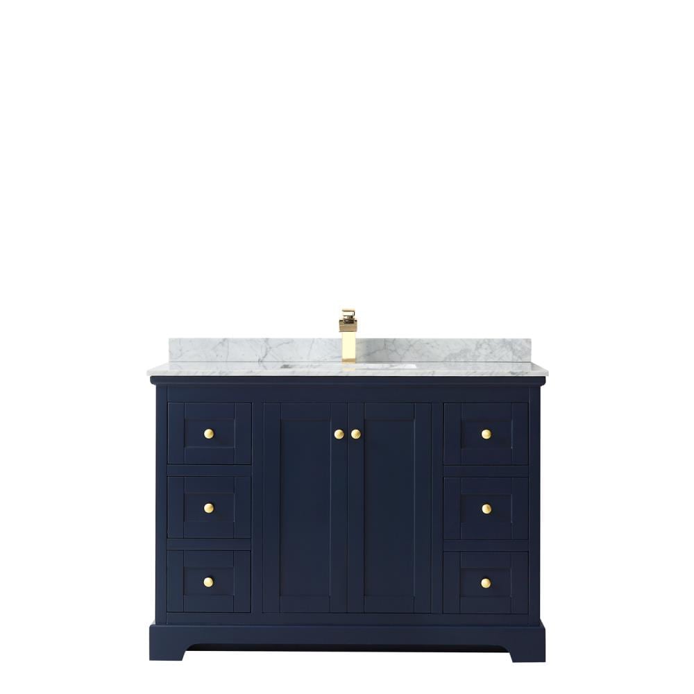 Wyndham Collection WCV232348SBLCMUNSMXX Bath-Vanity-Combo - View #3