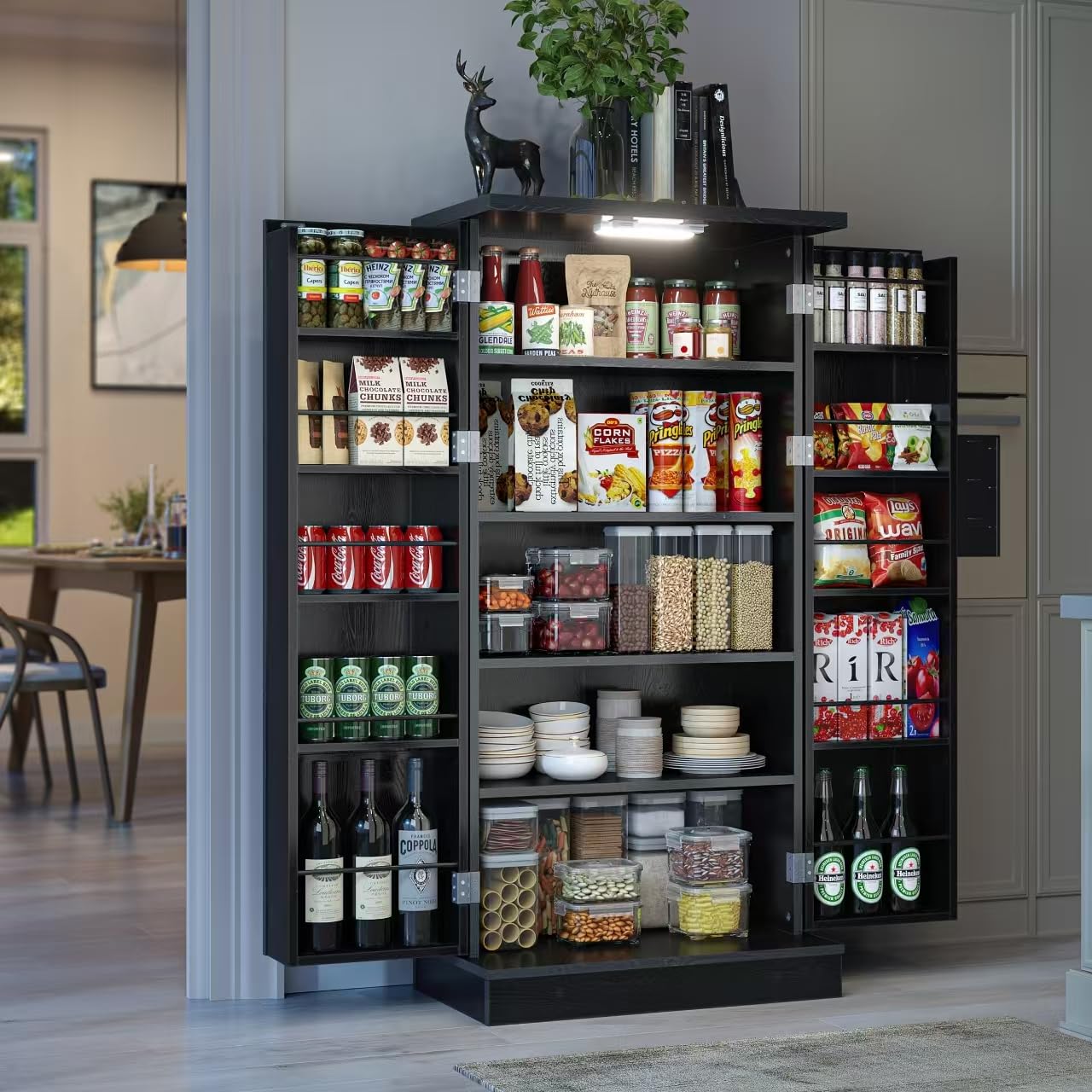 LTMATE LSFNZ23SCWT2550BK Dining-Kitchen-Storarge - View #7