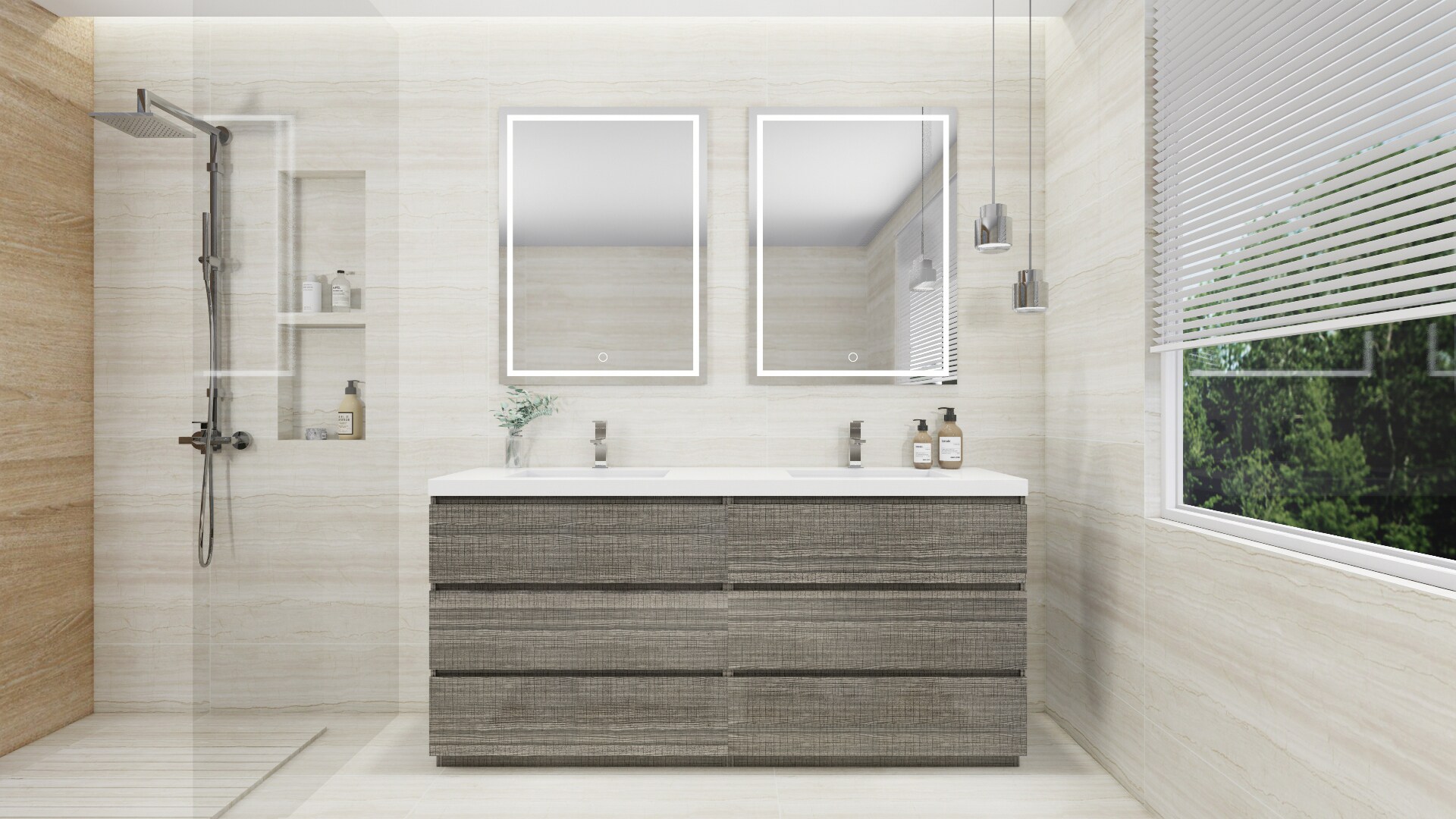 Moreno Bath MOA72D-HG Bath-Vanity-Combo - View #6