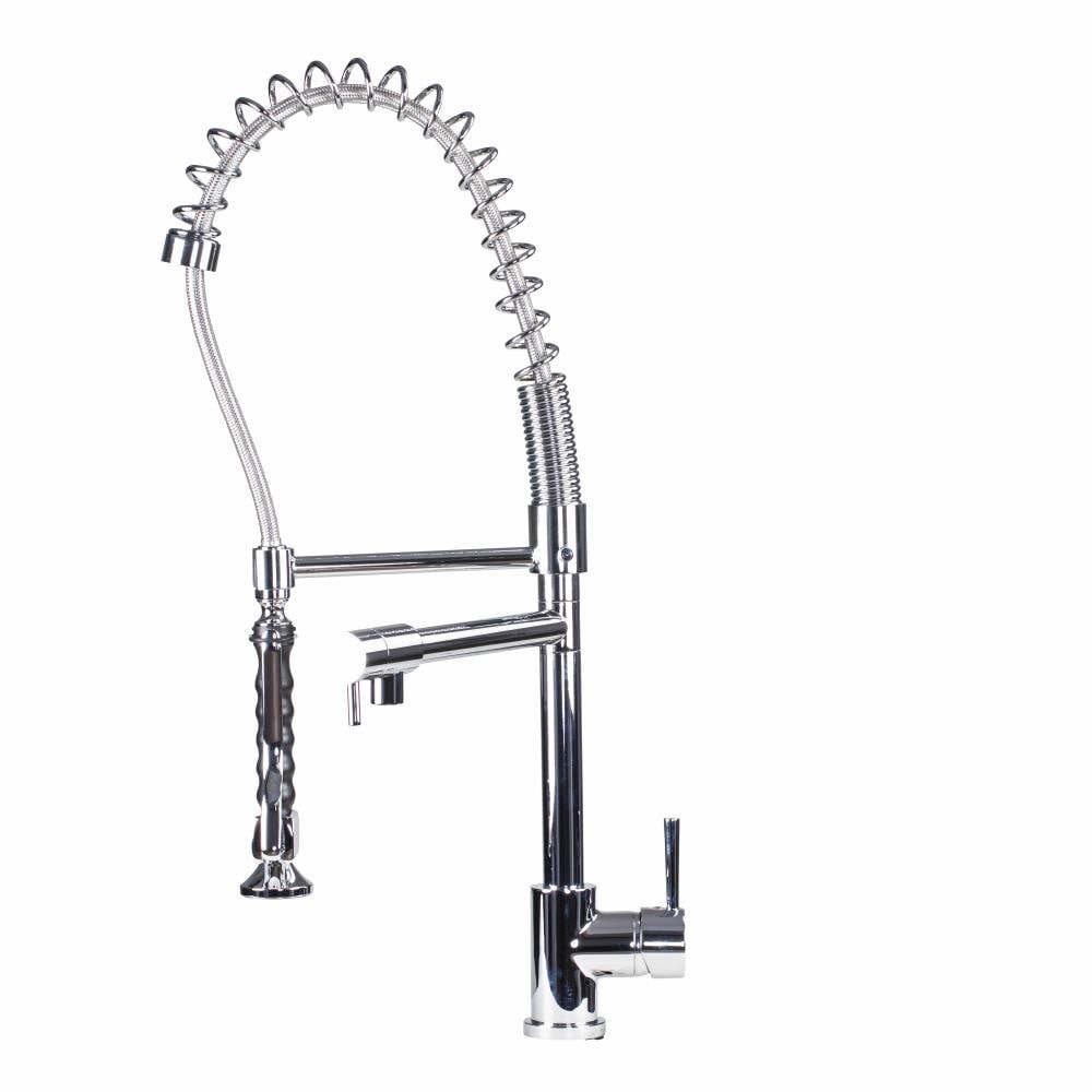 Giagni Forio Stainless Steel Single Handle Pre Rinse Kitchen Faucet   10216759 