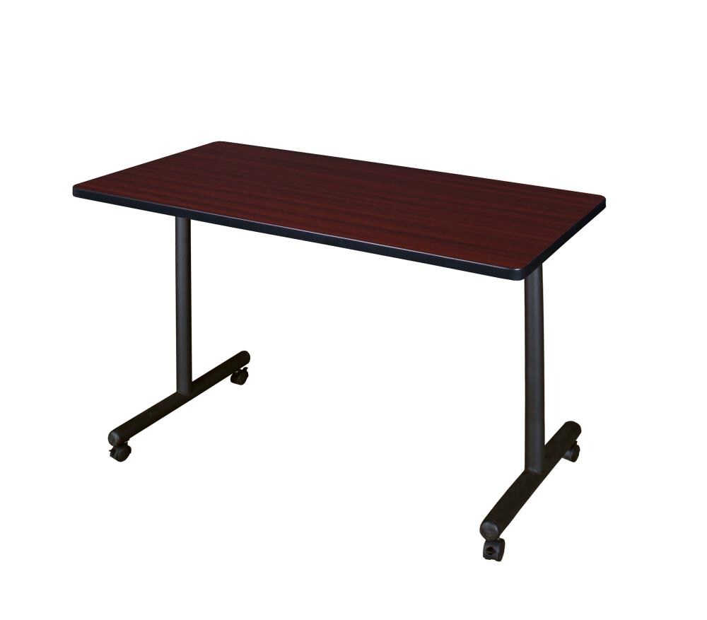 Regency MKTRCC4824MH Training Brown 4-Person Training Table (48-in W x 29-in H)