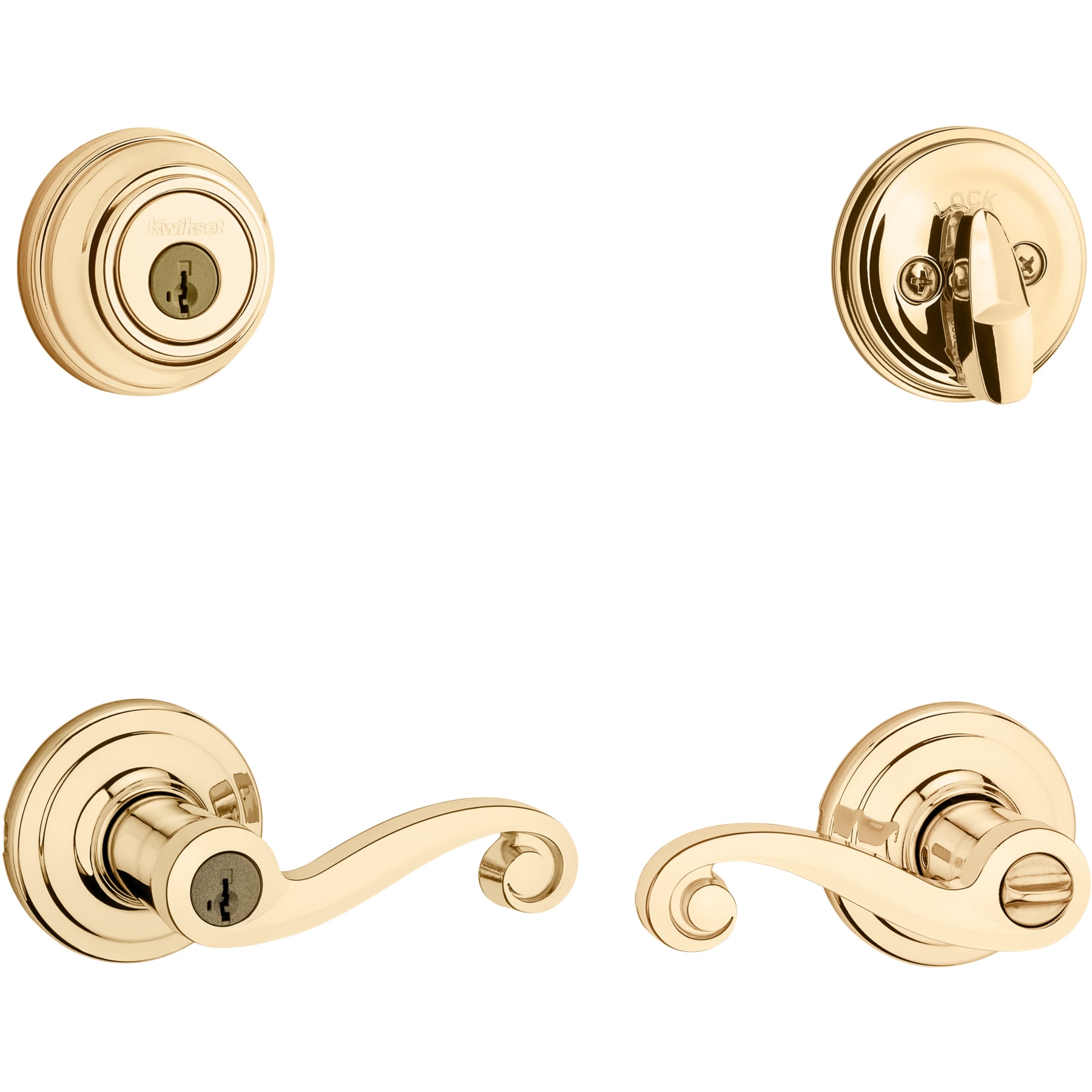 Kwikset KW1 Keyway 5-Pin Key Blank - Brass - Sold Individually