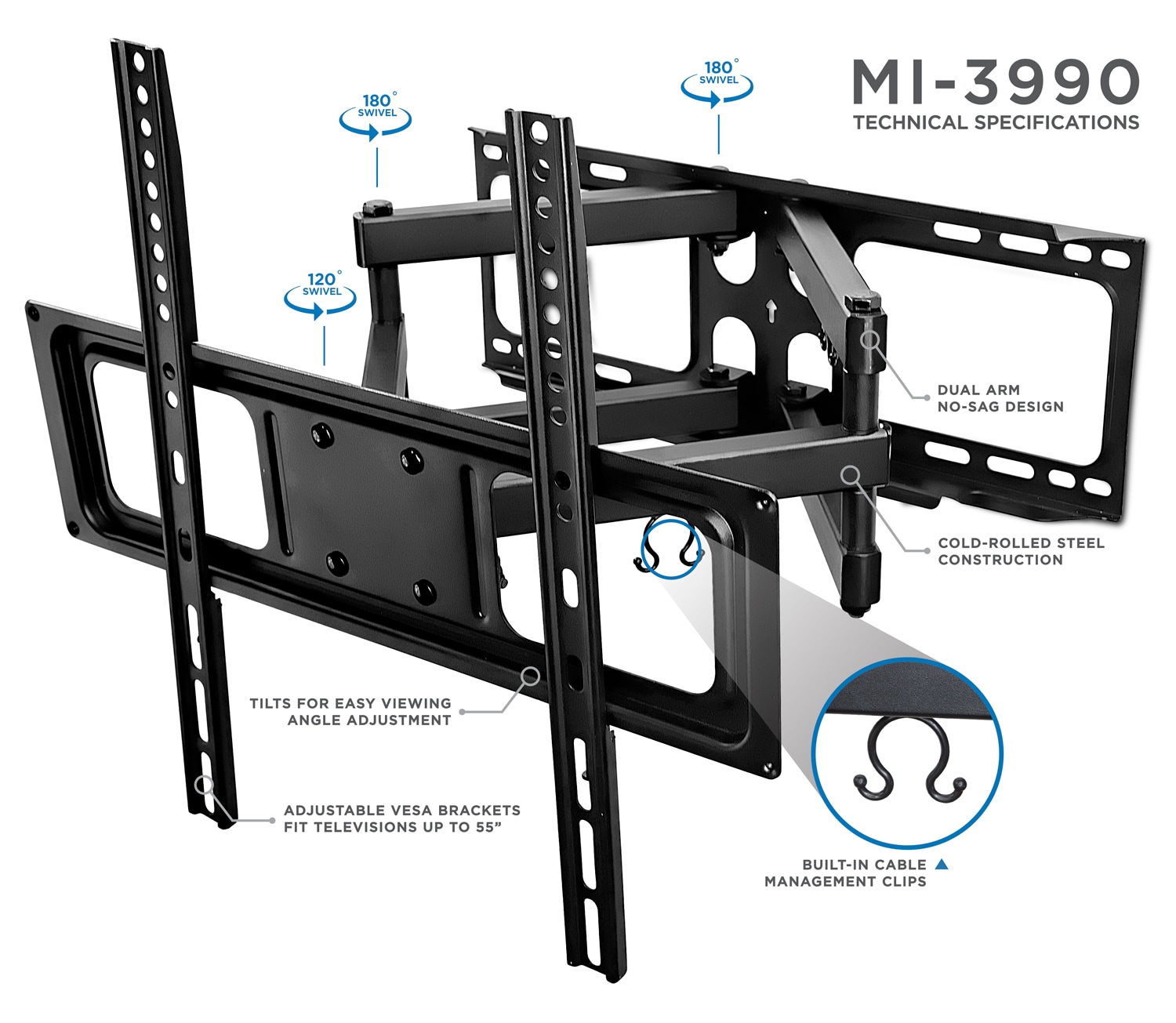 Mount-It! MI-3990 Tv-Mounts - View #6