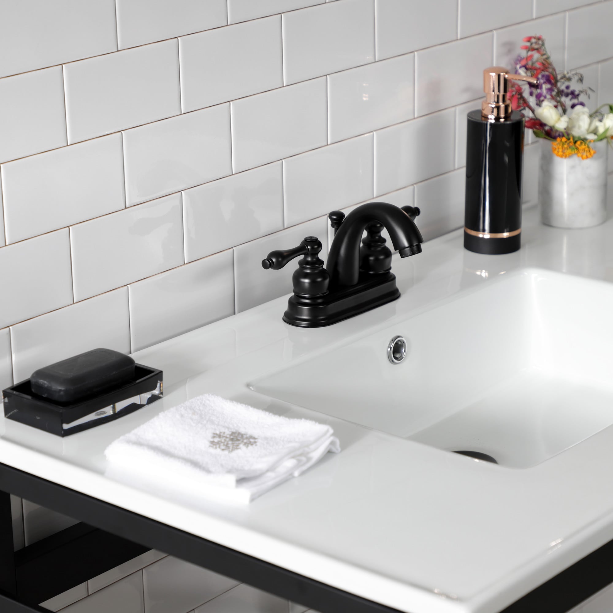 Kingston Brass WLVWP3722W4B0 Bath-Sink - View #6