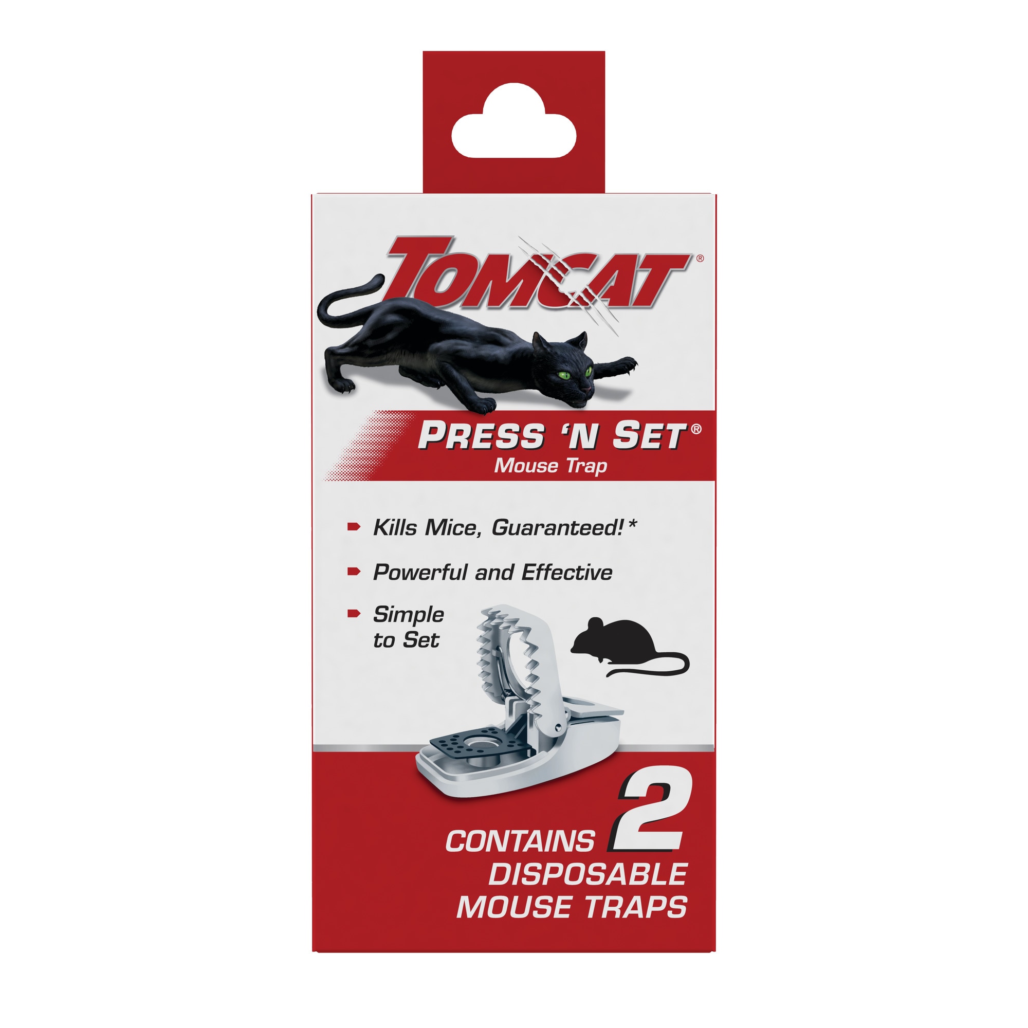 TOMCAT Press 'N Set Trap Mouse in the Animal & Rodent Control