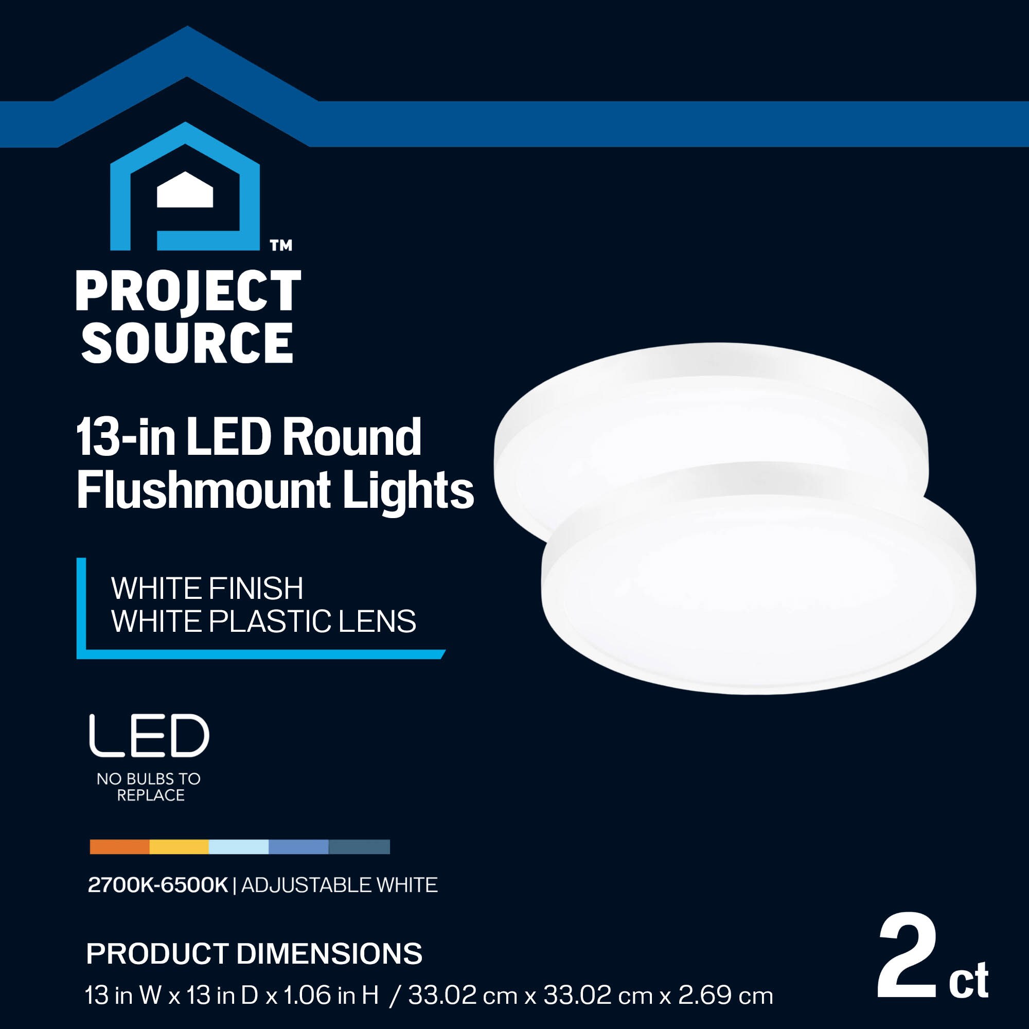 Project Source 43542 flushmounts - View #2