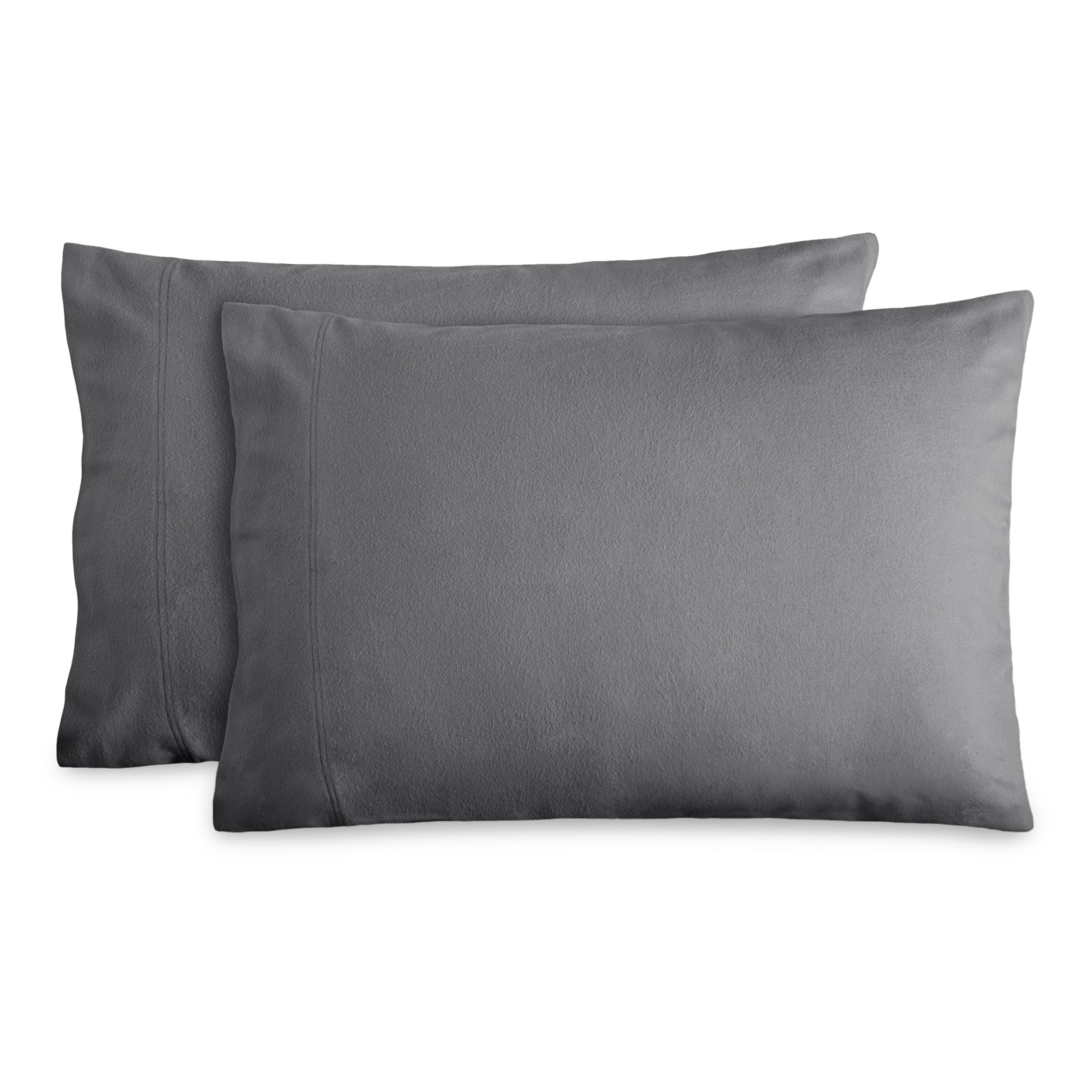 Bare Home Cotton Flannel Set of 2 Pillowcases #812228038822