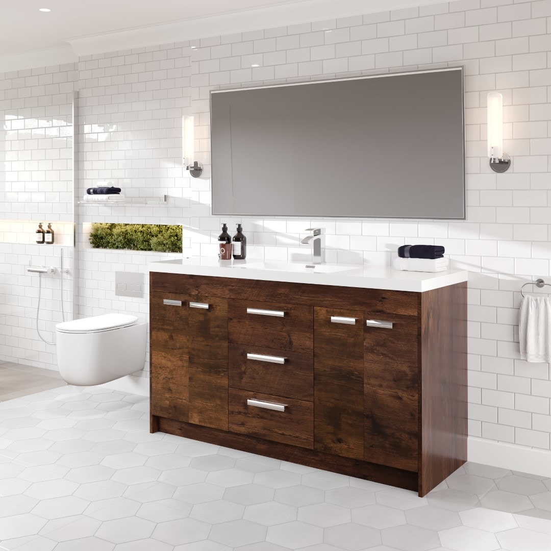 Eviva EVVN15-8-SS-60RSWD Bath-Vanity-Combo - View #9