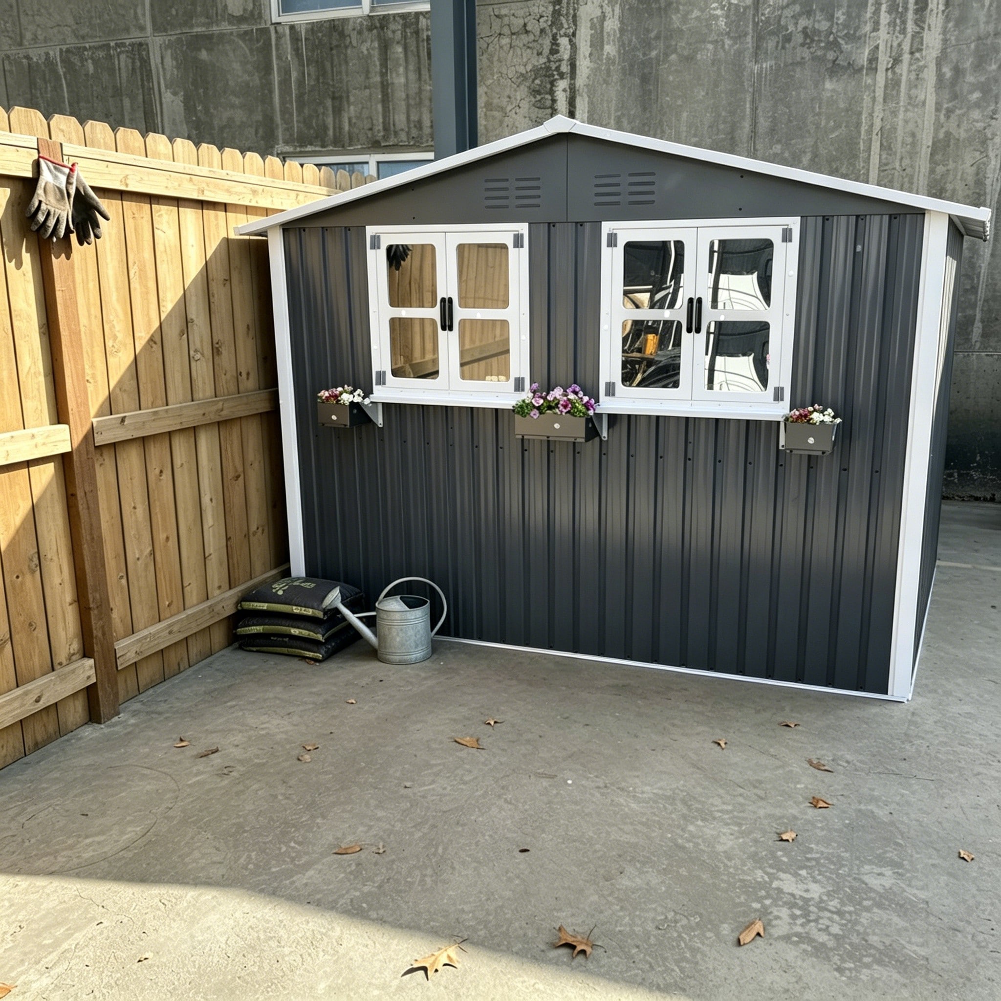 Poinic CURDS-S00021-1350 Metal-Storage-Buildings-Sheds - View #8