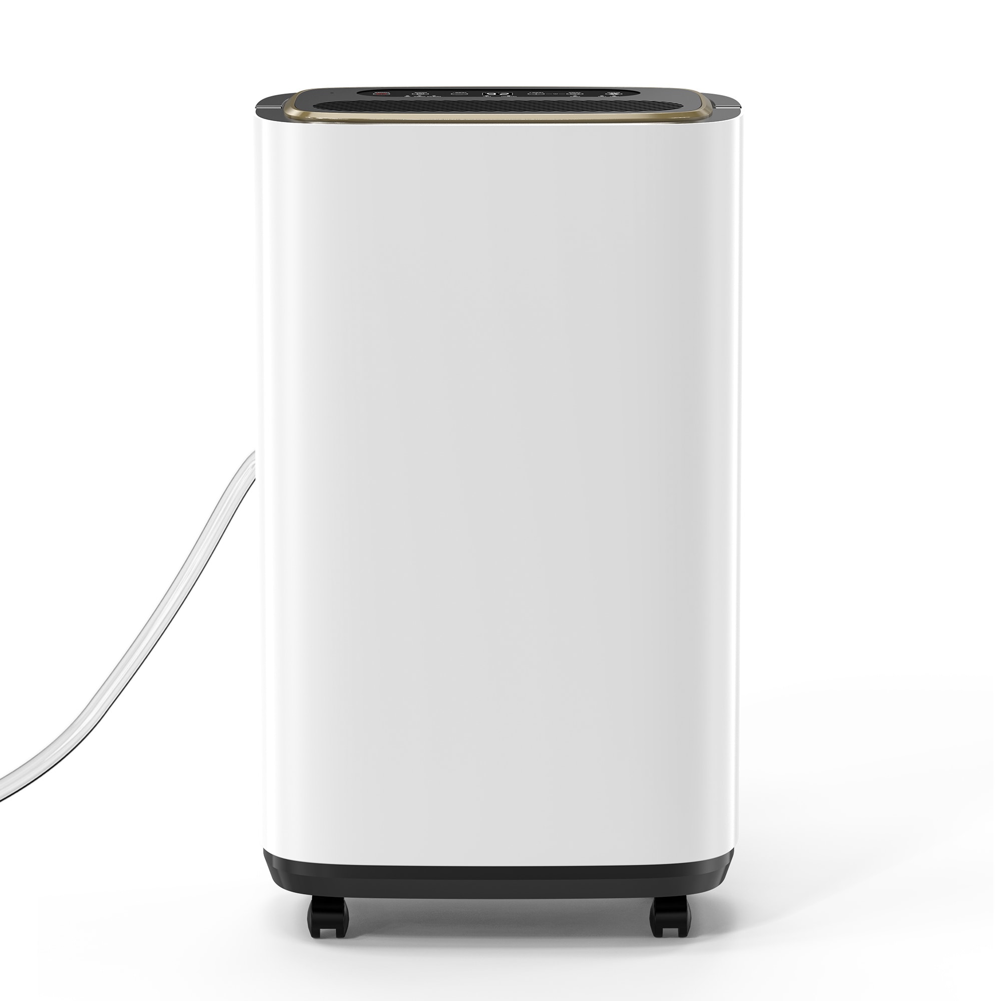 Phivve 50 -Pint Large Room Dehumidifier For Basements , Bathrooms , Crawlspaces White