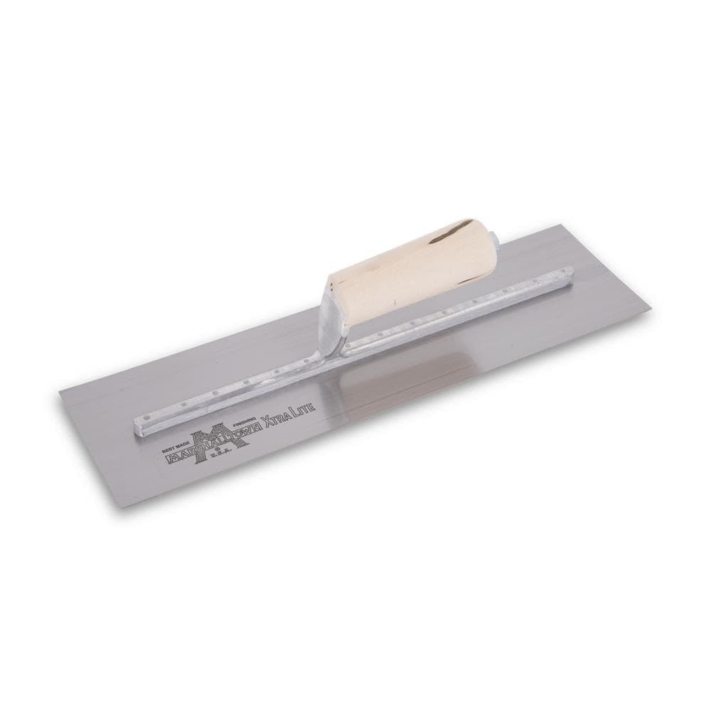 Marshalltown MX77 18-Inches x 4.5-Inches High carbon steel Finishing Concrete Trowel
