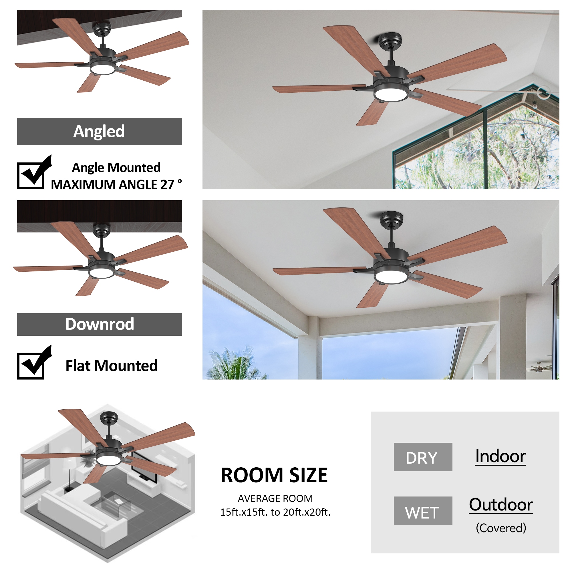 CARRO USA LS565E-L12-B3-1 Ceiling-Fans - View #8