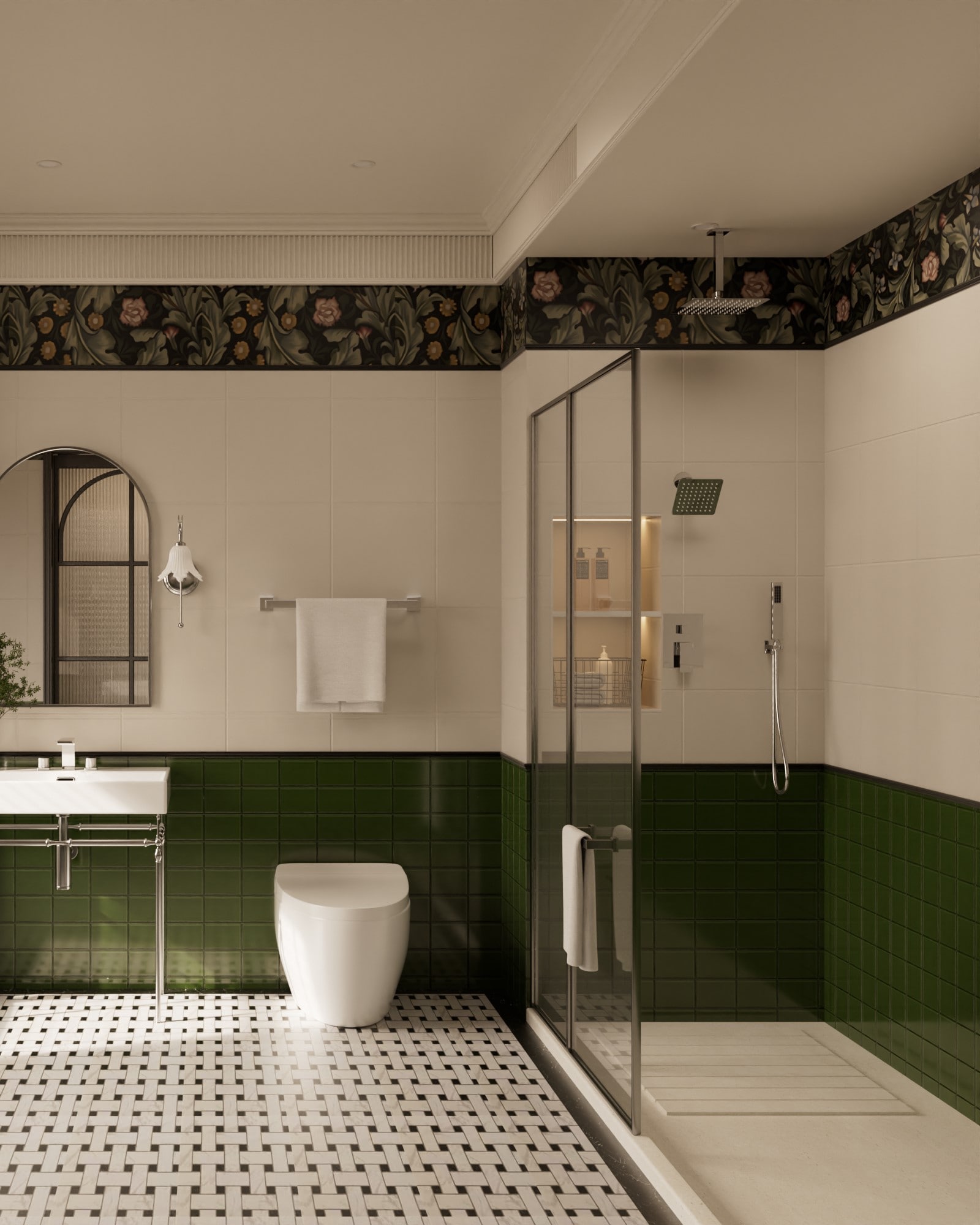 CRANACH C00.CR42.CP Showerhead-Bar-Panels - View #3