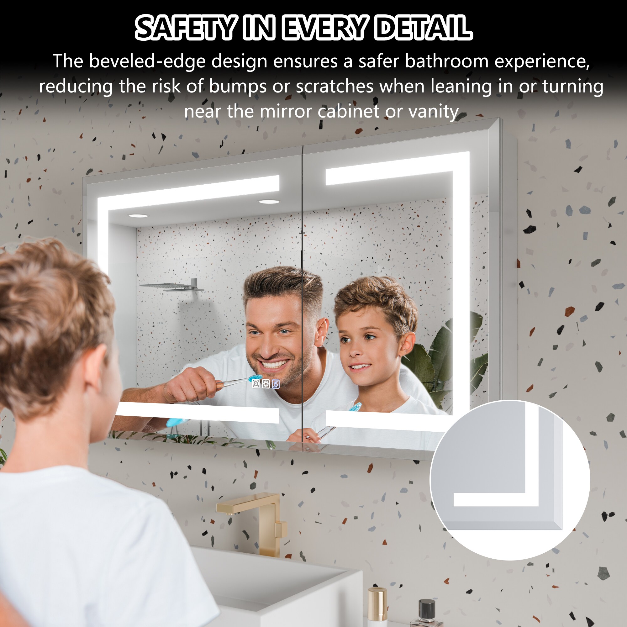 AAZJ JDEX-V16MED4024 Bathroom-Medicine-Cabinets - View #5