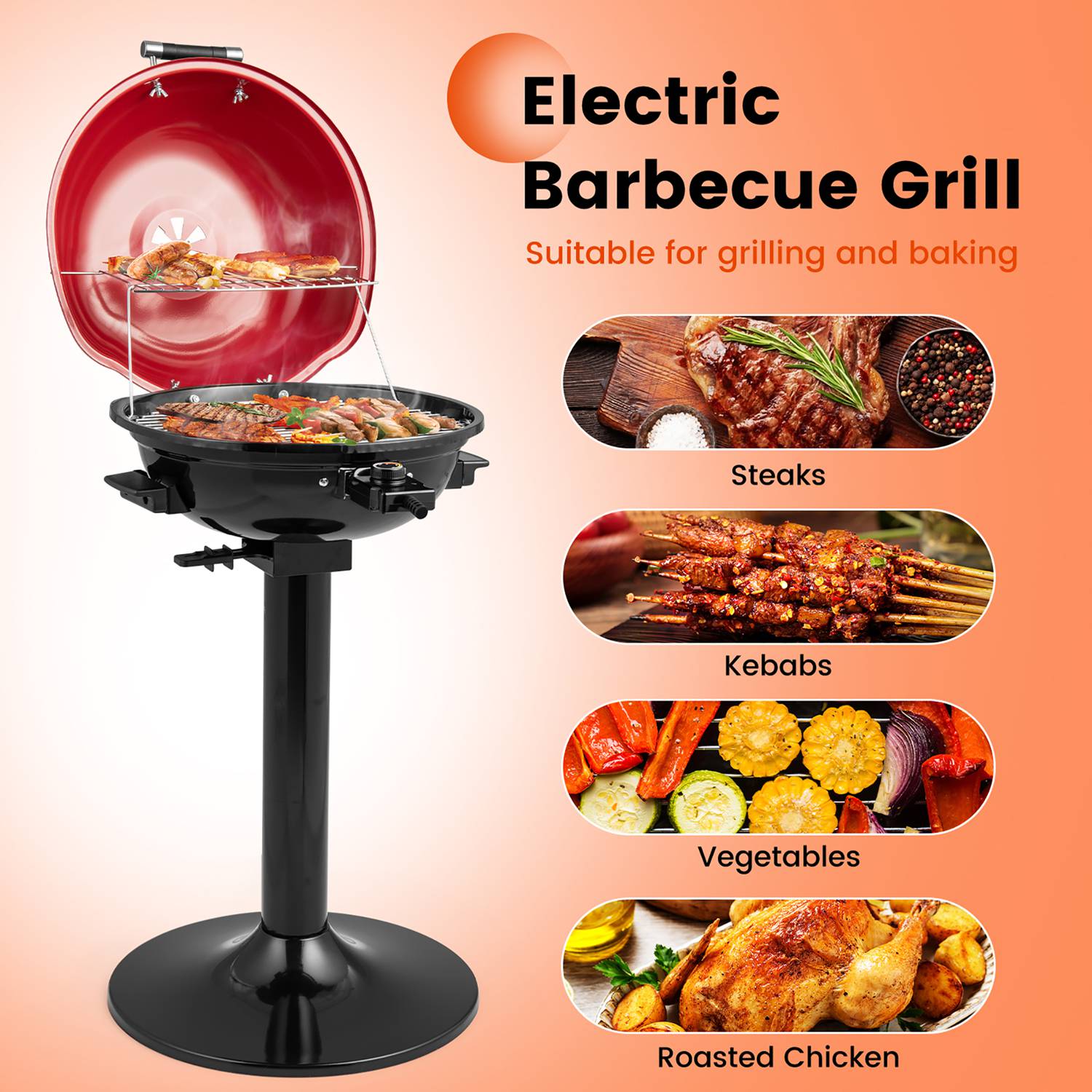 Costway CSHY005035 Tabletop-Grills - View #7