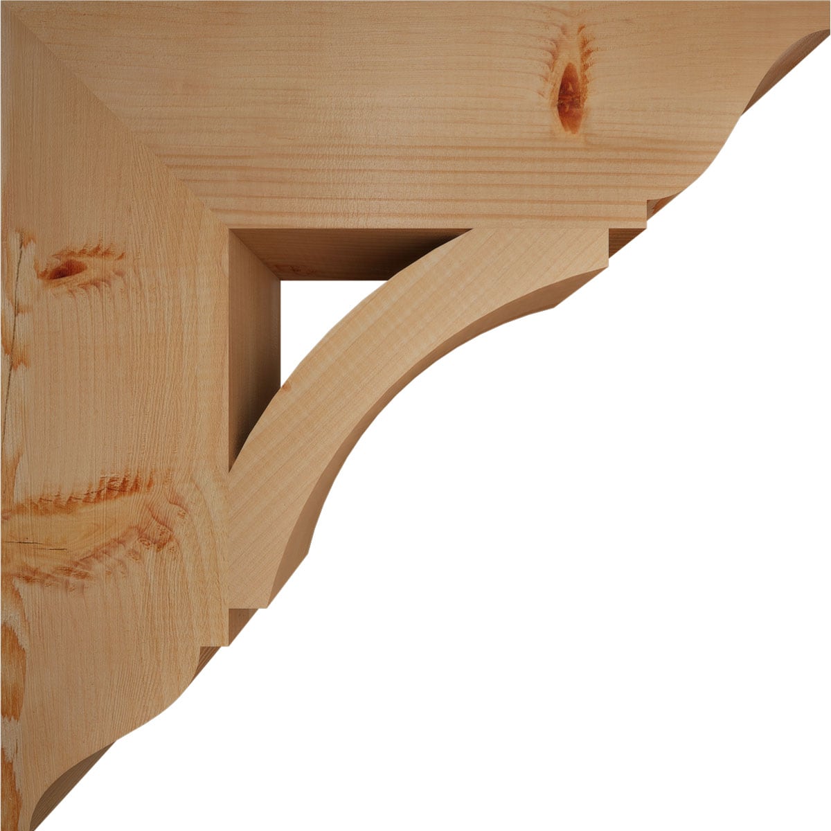 Ekena Millwork BKT06X22X22THR01SDF Exterior-Brackets-Braces - View #3