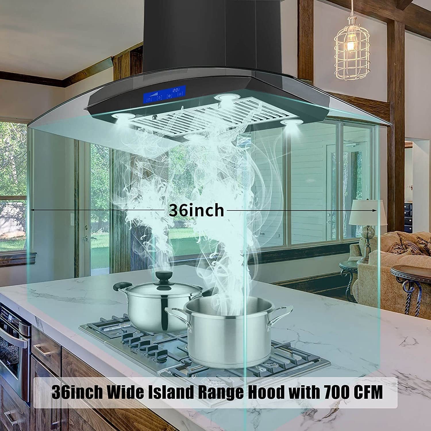 Maocao Hoom BH-P31ZW Island-Range-Hoods - View #7