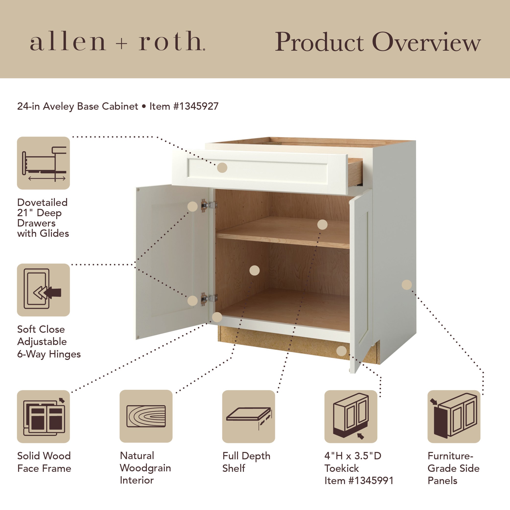 allen + roth 20251AV Cabinets-Kitchen - View #18