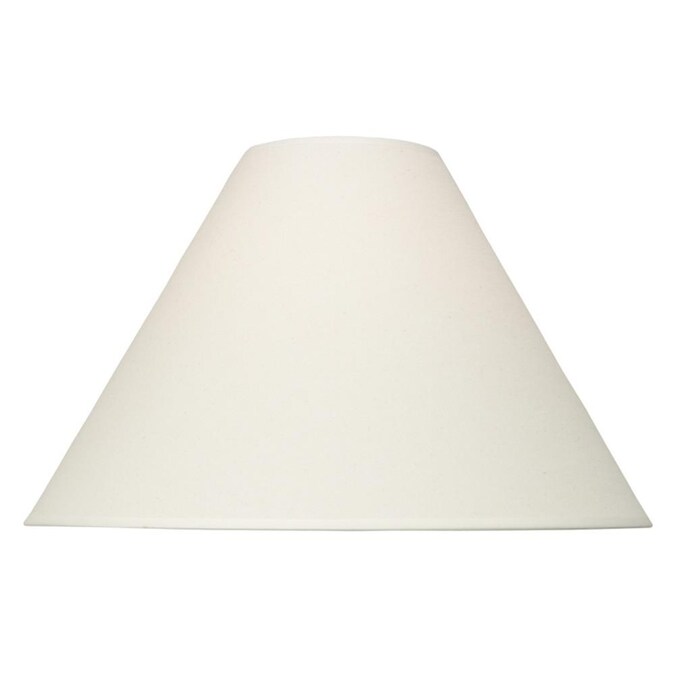 Natural Fabric Bell Lamp Shade, 14 Inch High Lamp Shade