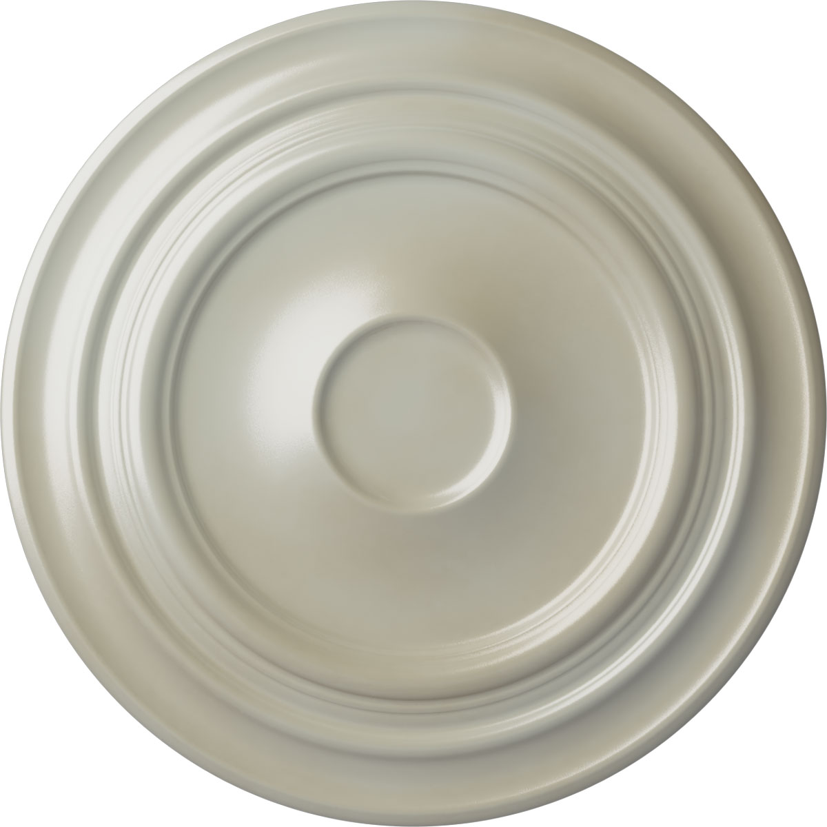 Ekena Millwork CM32GIFBS Giana 32.625-in W x 32.625-in L Painted Flash Blue Polyurethane Whole Ceiling Medallion